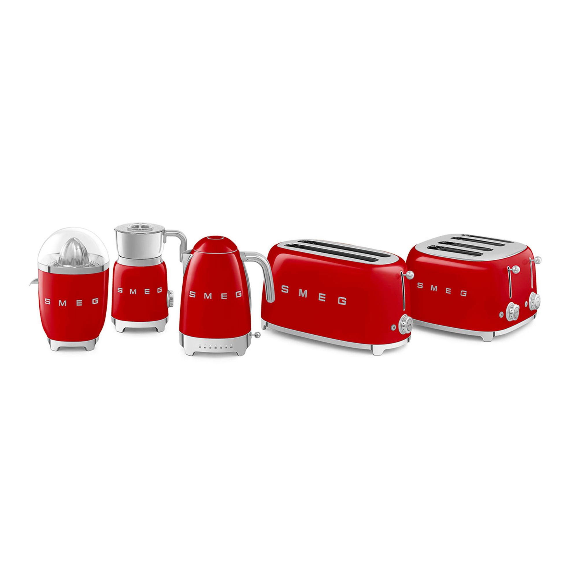 Smeg 50's Retro Style 4 Slot Toaster Red Image 6