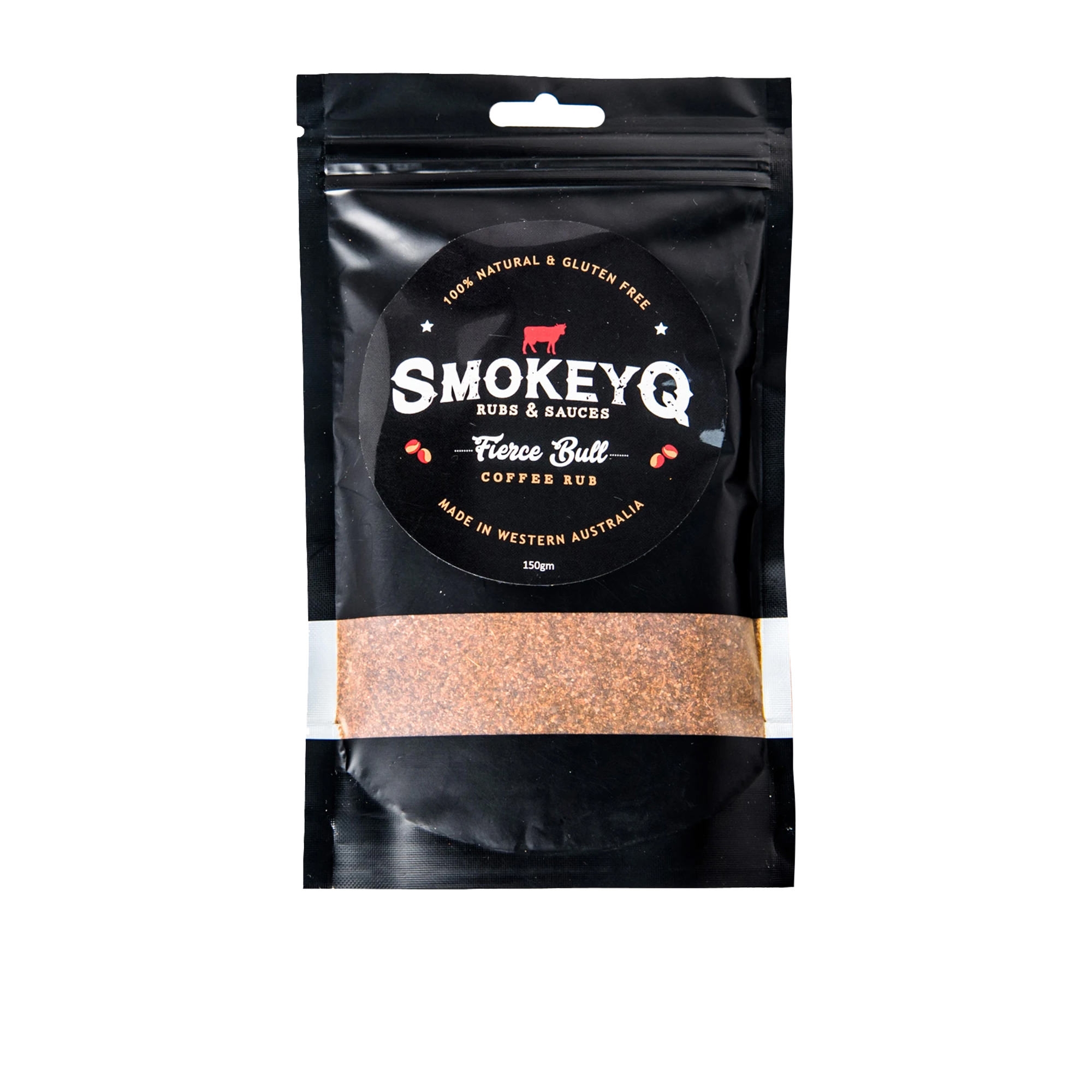 Smokey Q Fierce Bull Coffee Rub 150g Image 1