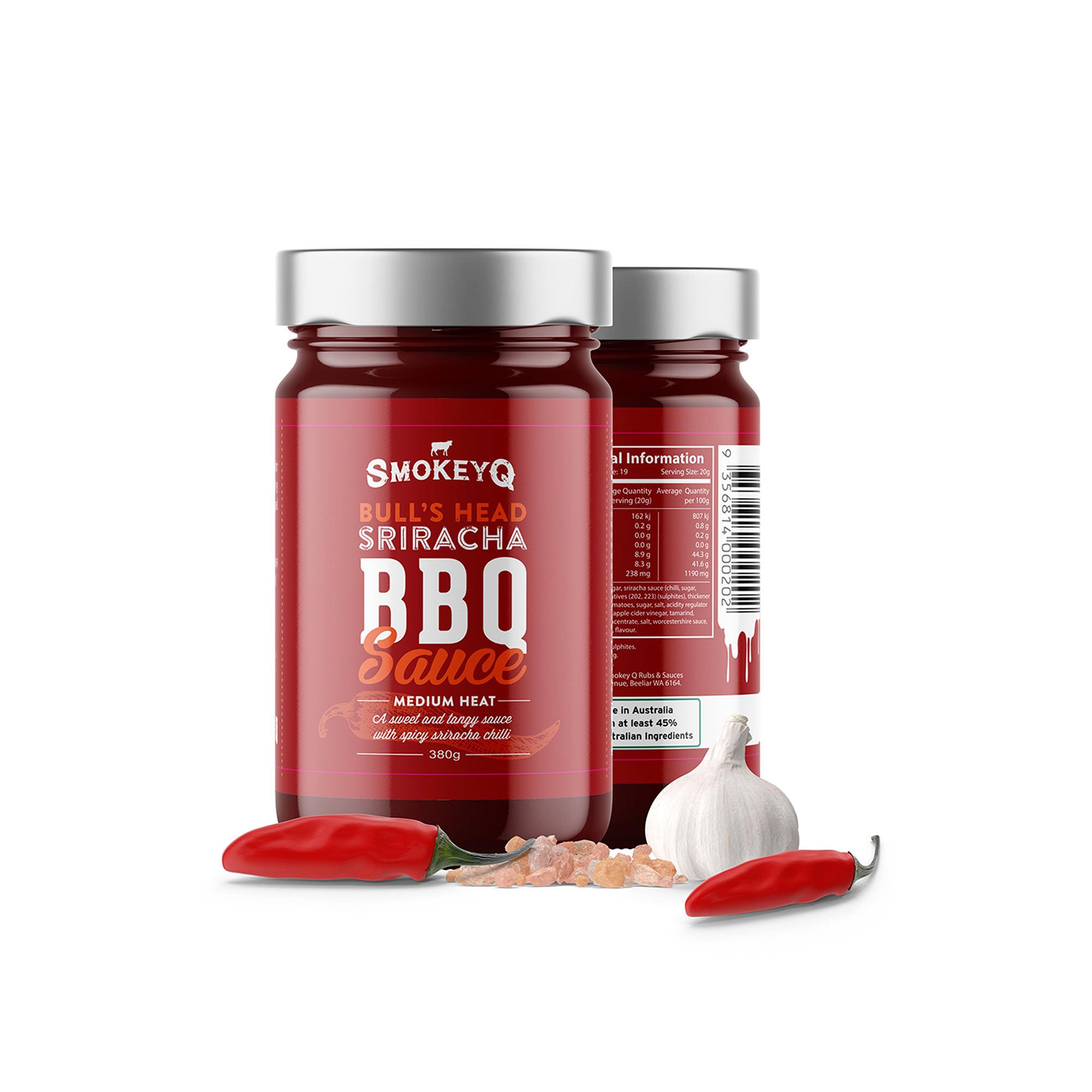 Smokey Q Sriracha BBQ Sauce 380g Image 4