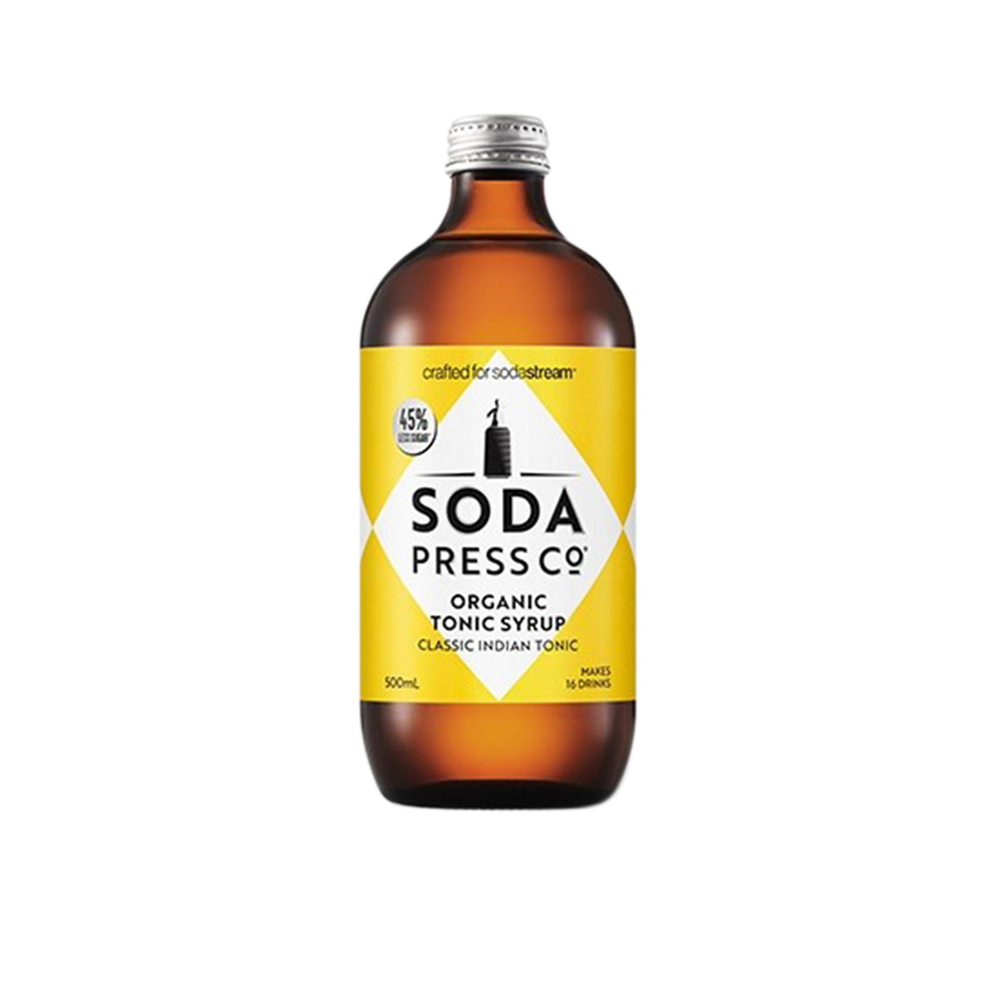 SodaStream Soda Press Co Organic Soda Syrup Indian Tonic Image 1