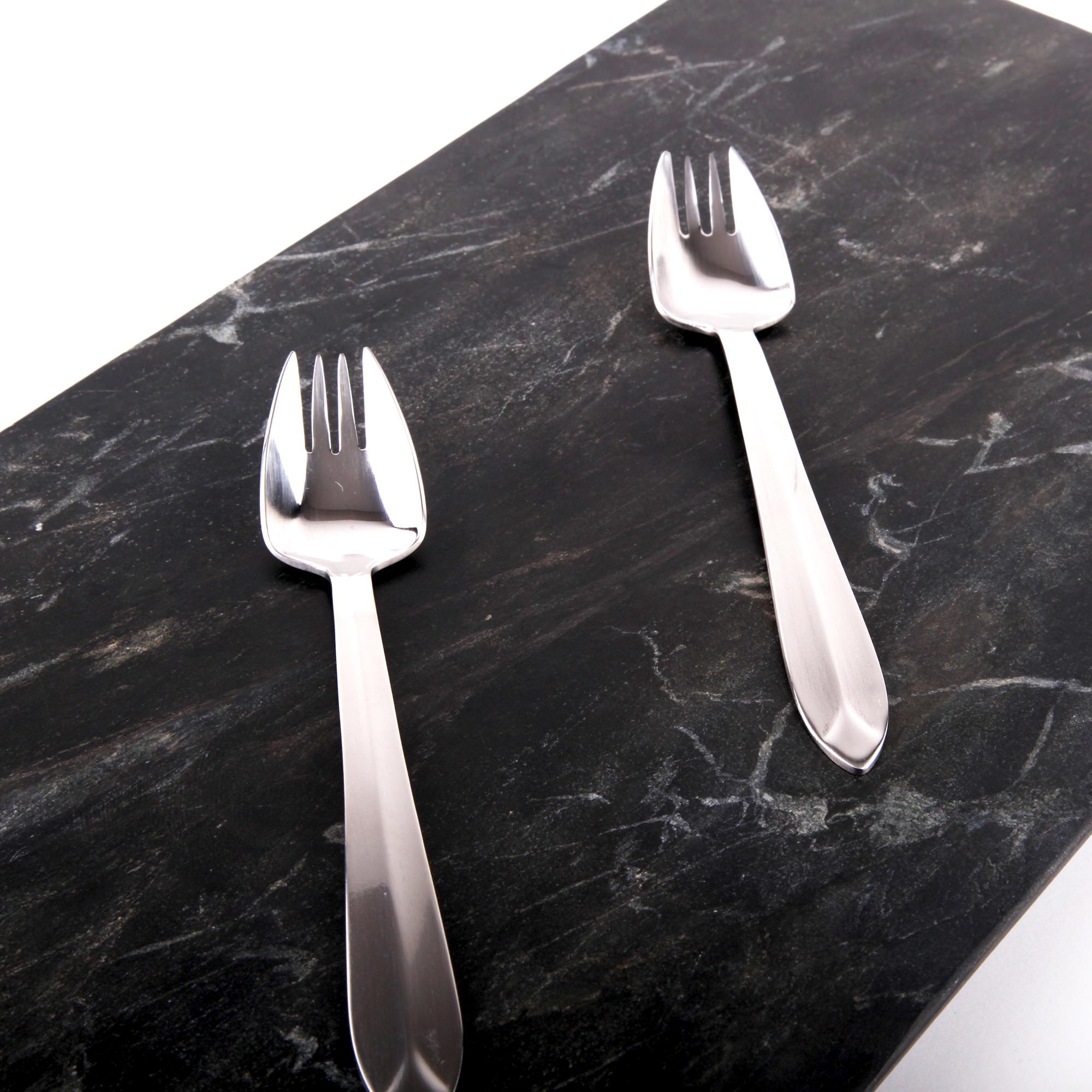 Splayd Cutlery Set of 2 Mirror Finish Image 3