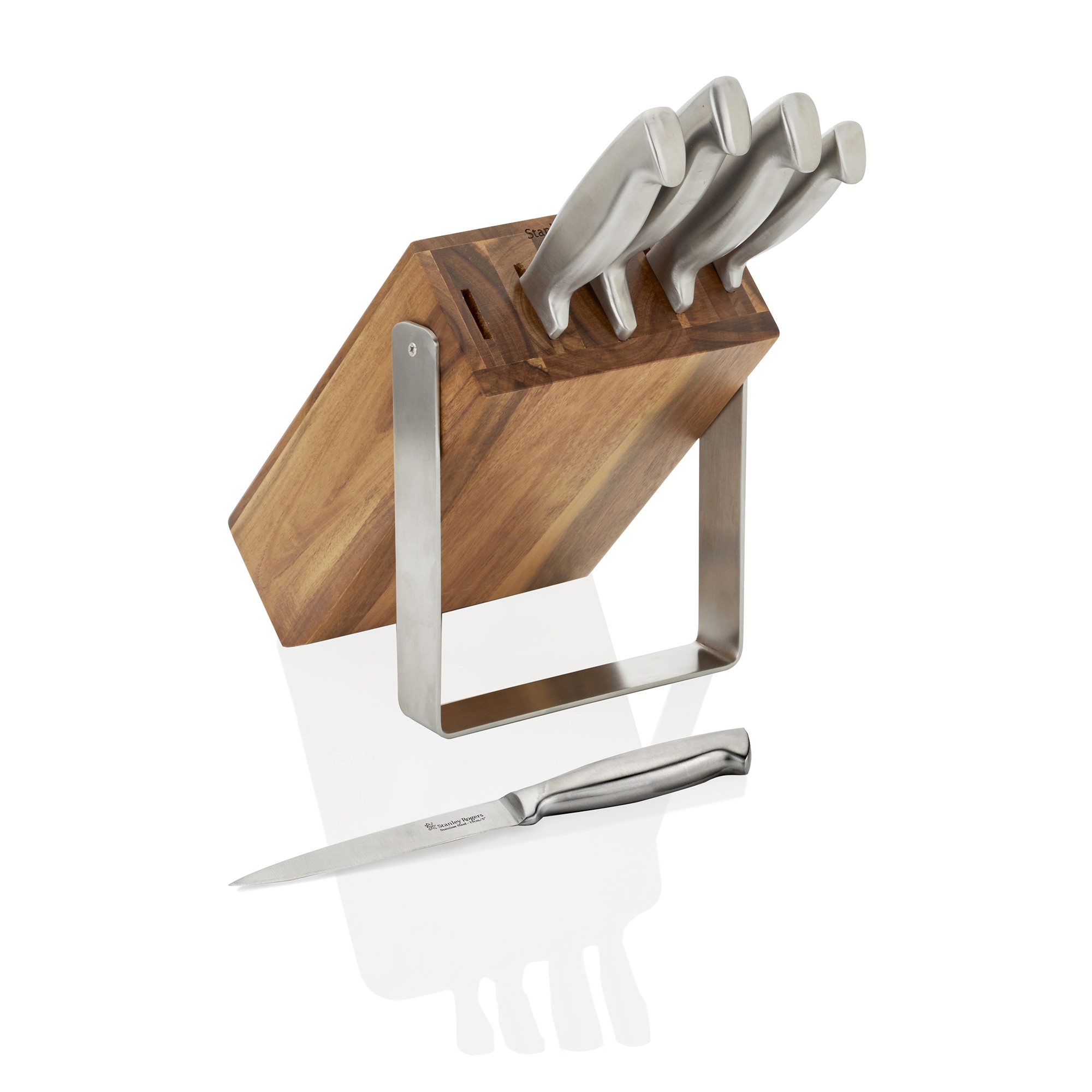Stanley Rogers 6pc Quickdraw II Knife Block Set Image 2