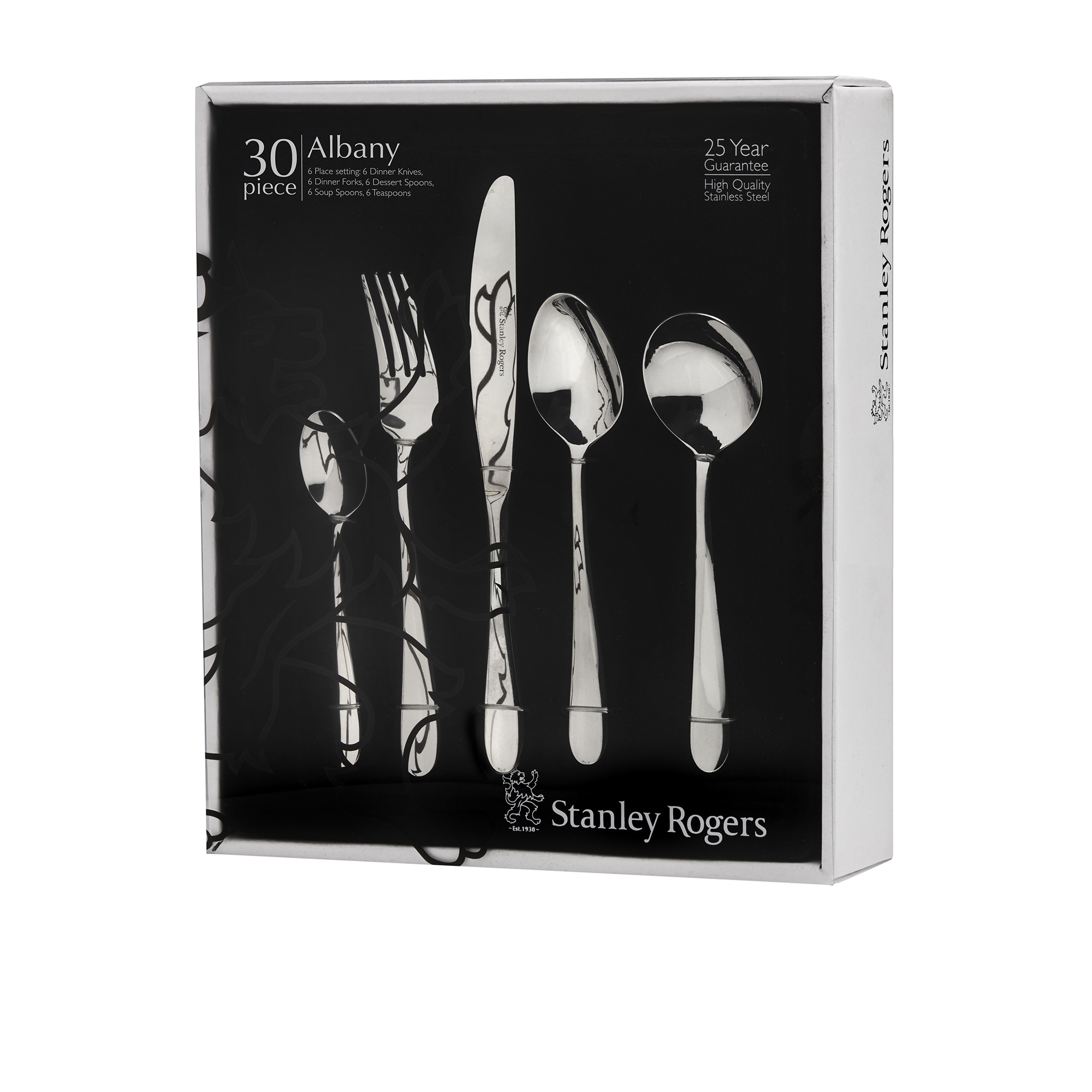 Stanley Rogers Albany Cutlery Set 30pc Image 2