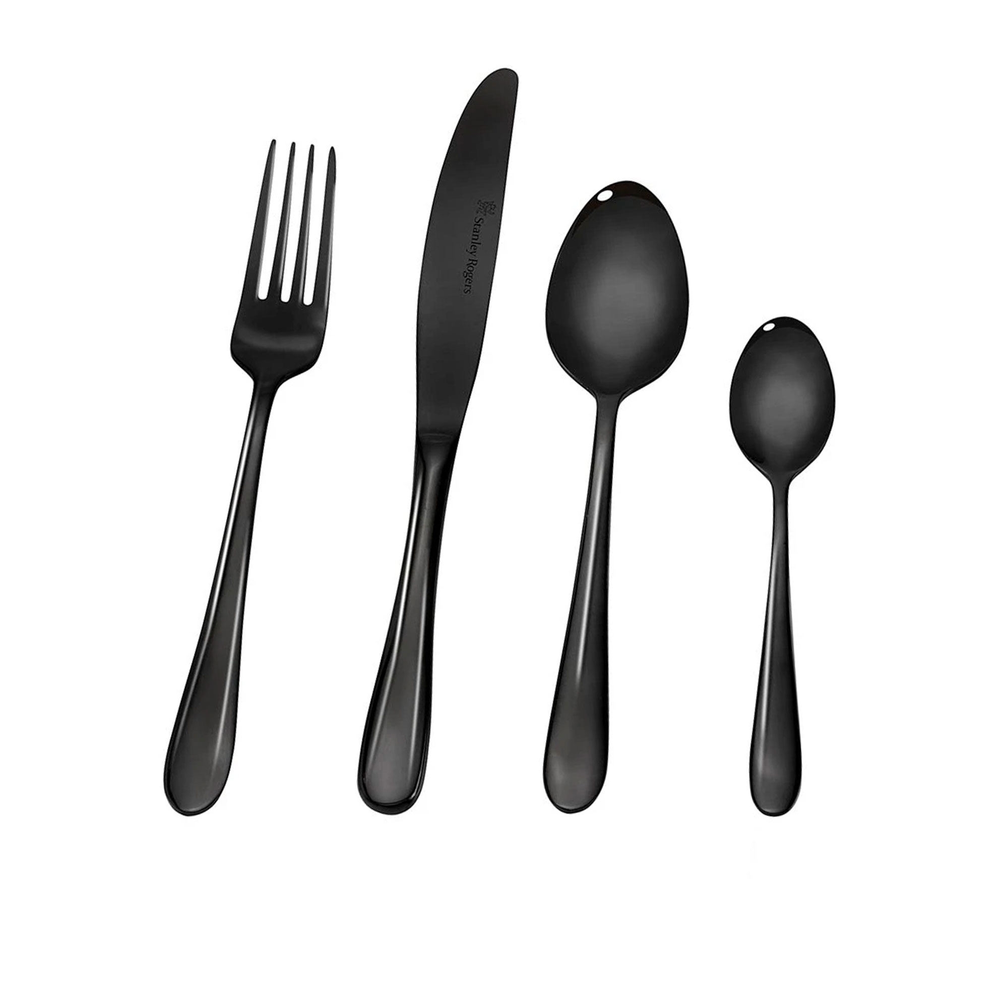 Stanley Rogers Albany Cutlery Set 16pc Onyx Image 1