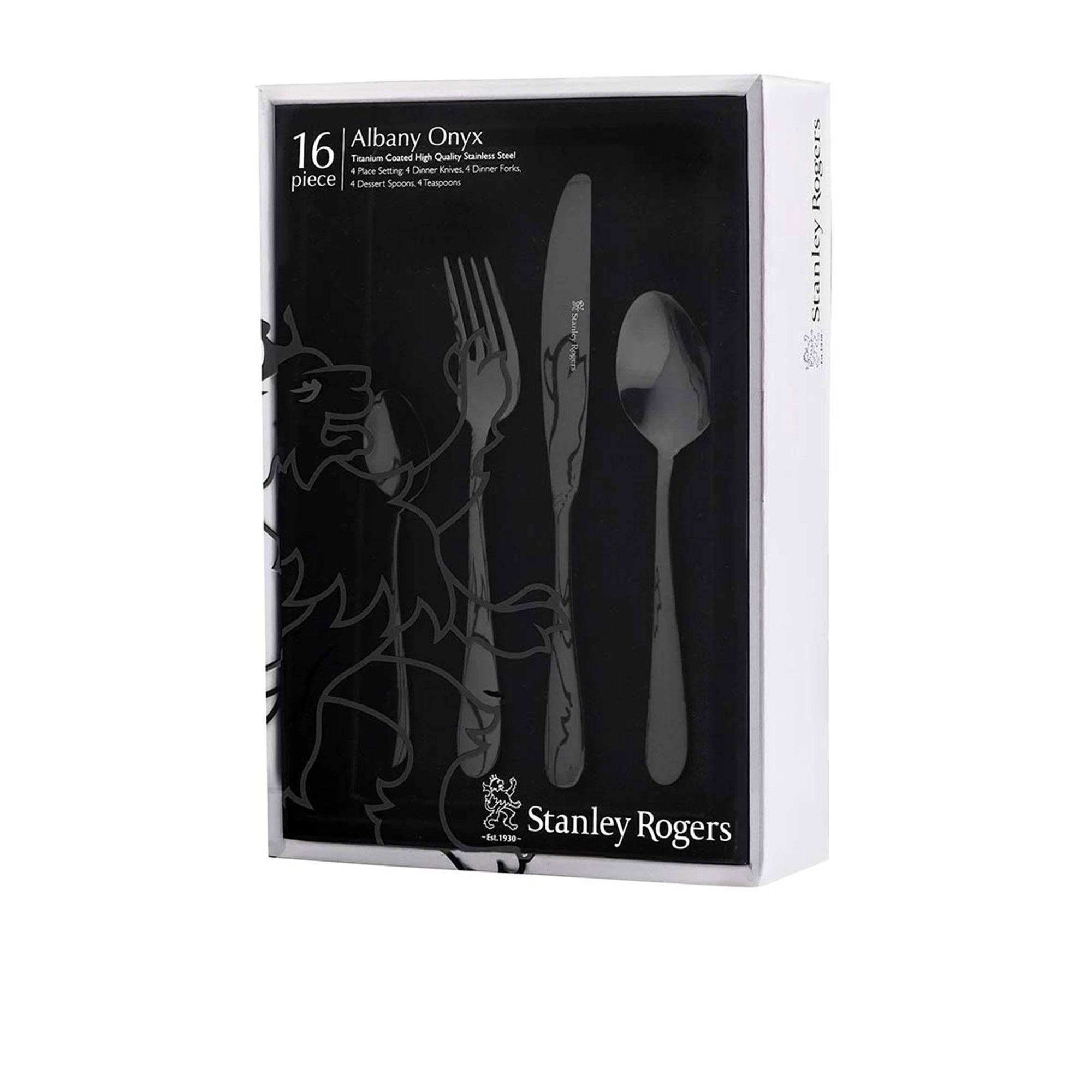 Stanley Rogers Albany Cutlery Set 16pc Onyx Image 5