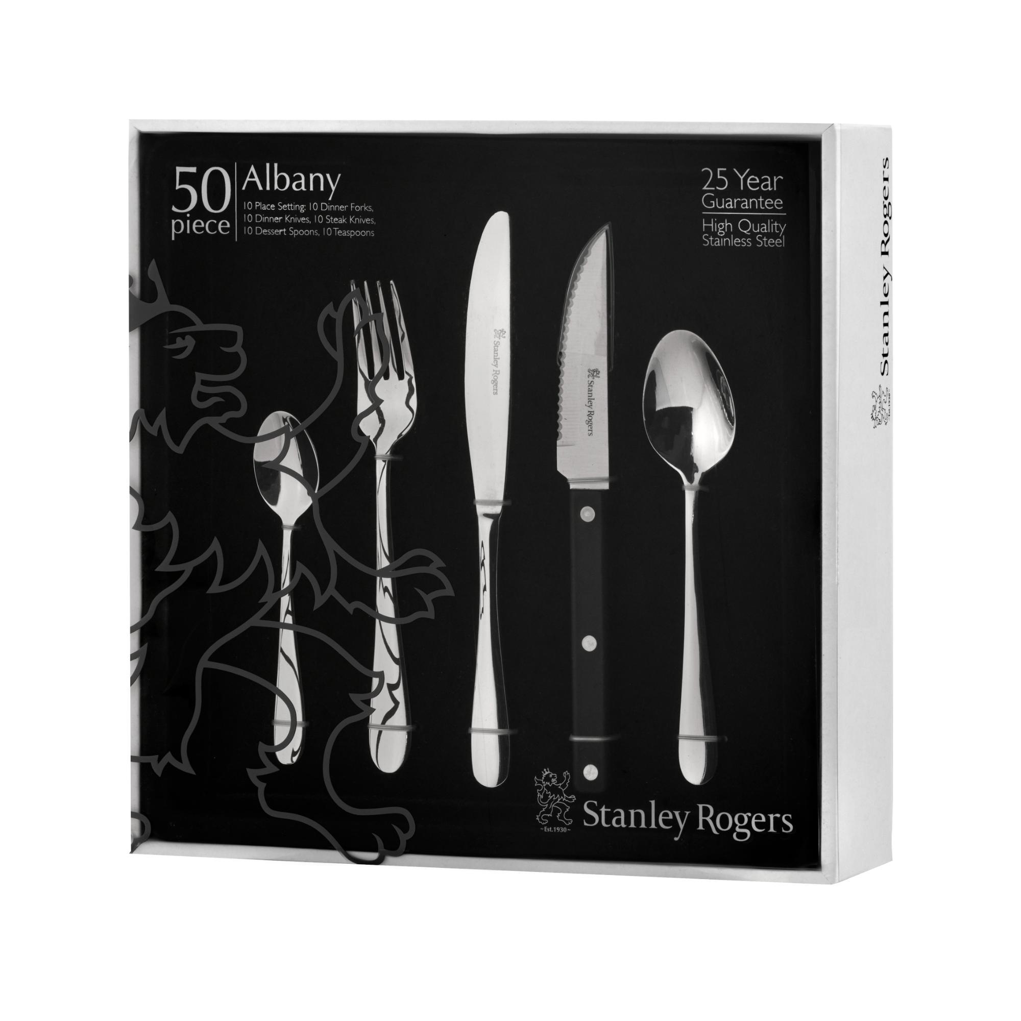 Stanley Rogers Albany Cutlery Set 50pc Image 5
