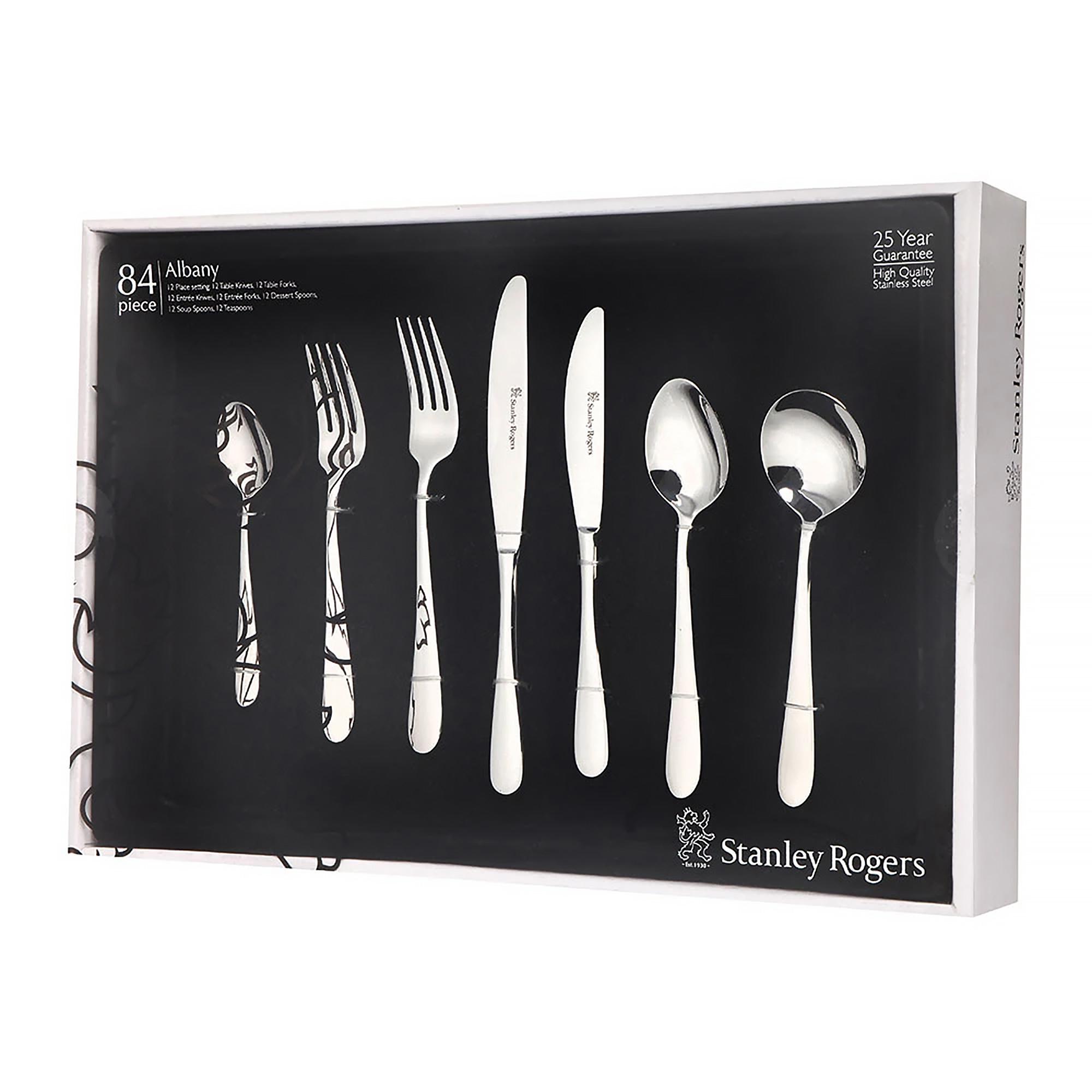 Stanley Rogers Albany Cutlery Set 84pc Image 3