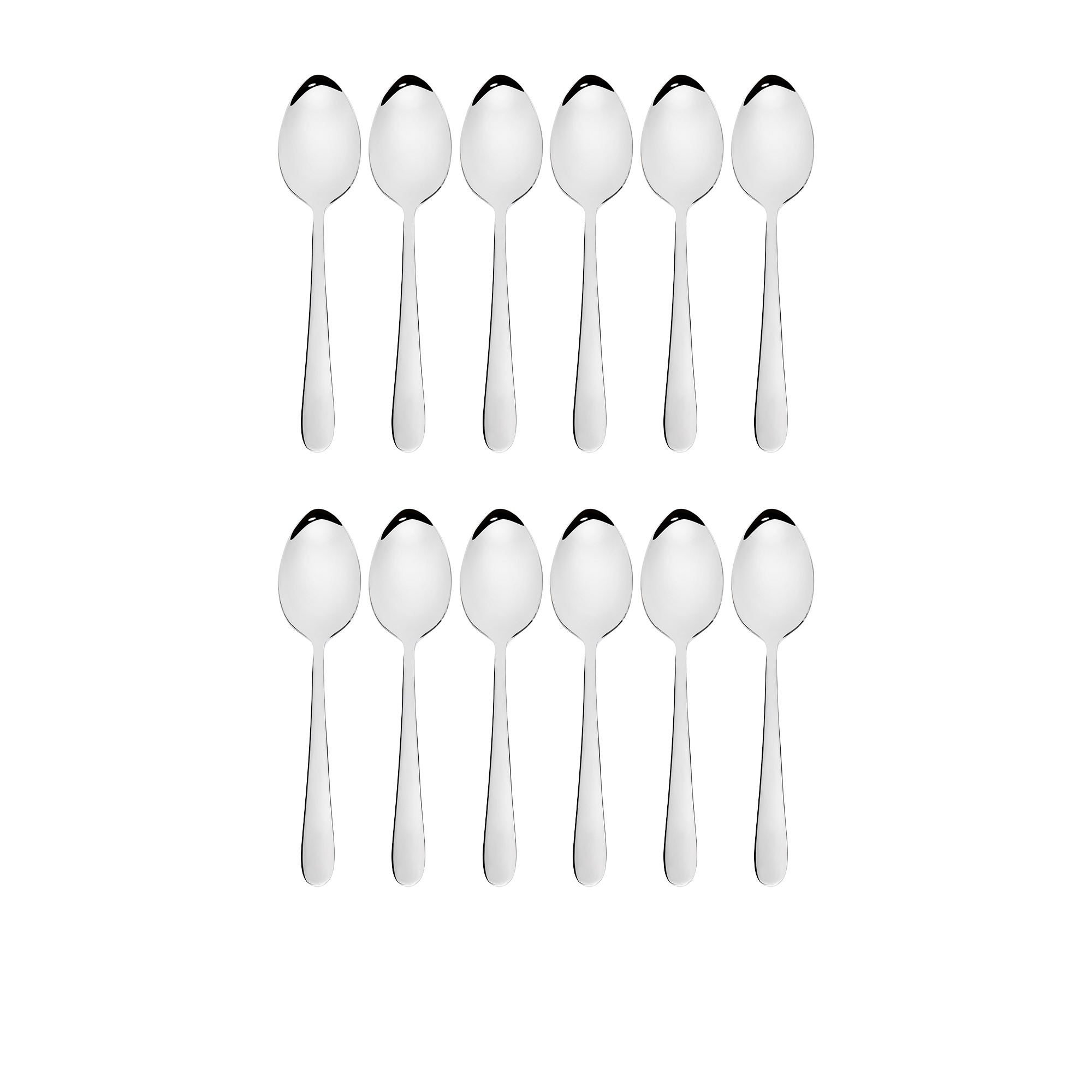 Stanley Rogers Albany Dessert Spoon Set of 12 Image 1