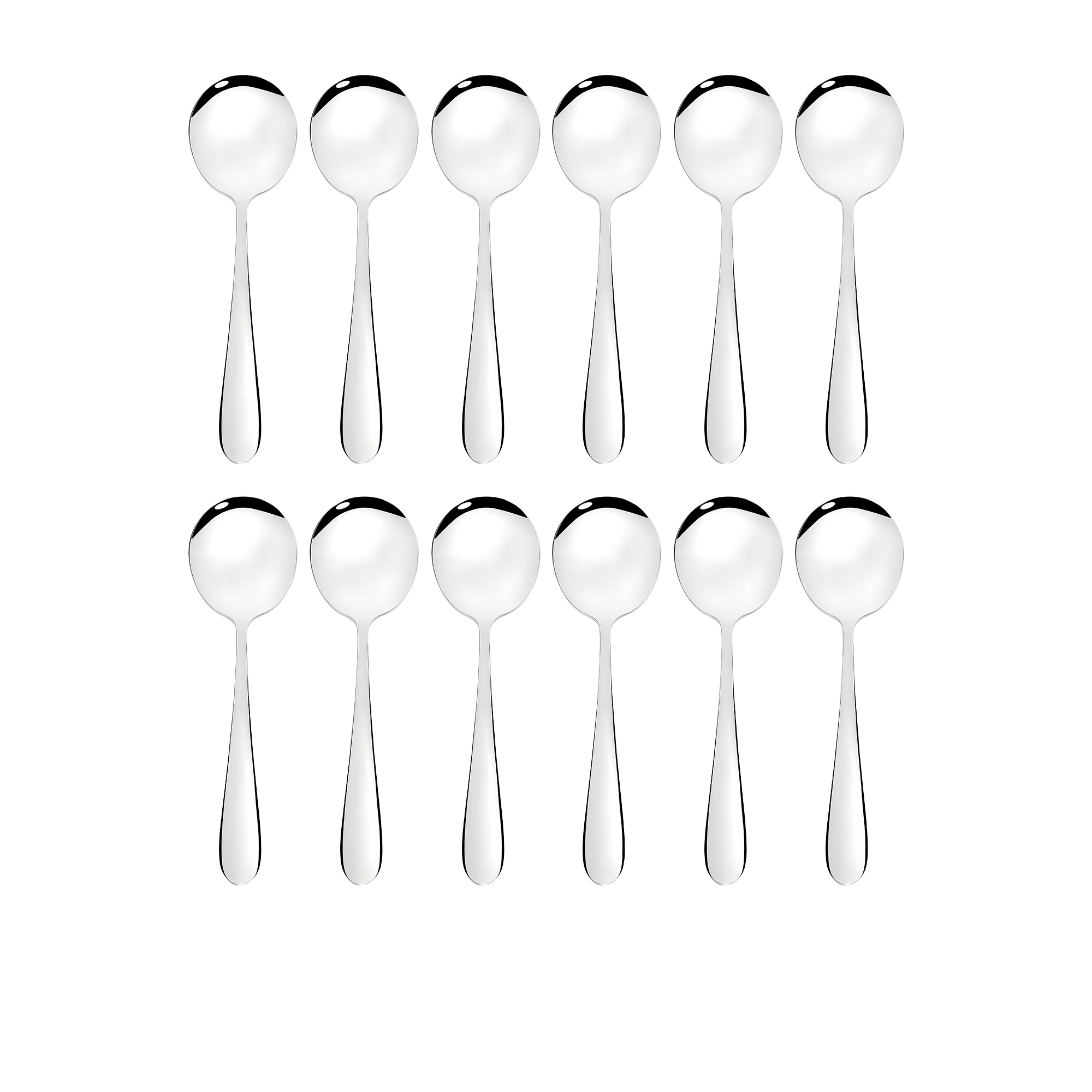 Stanley Rogers Albany Fruit Spoon Set of 12 Image 1