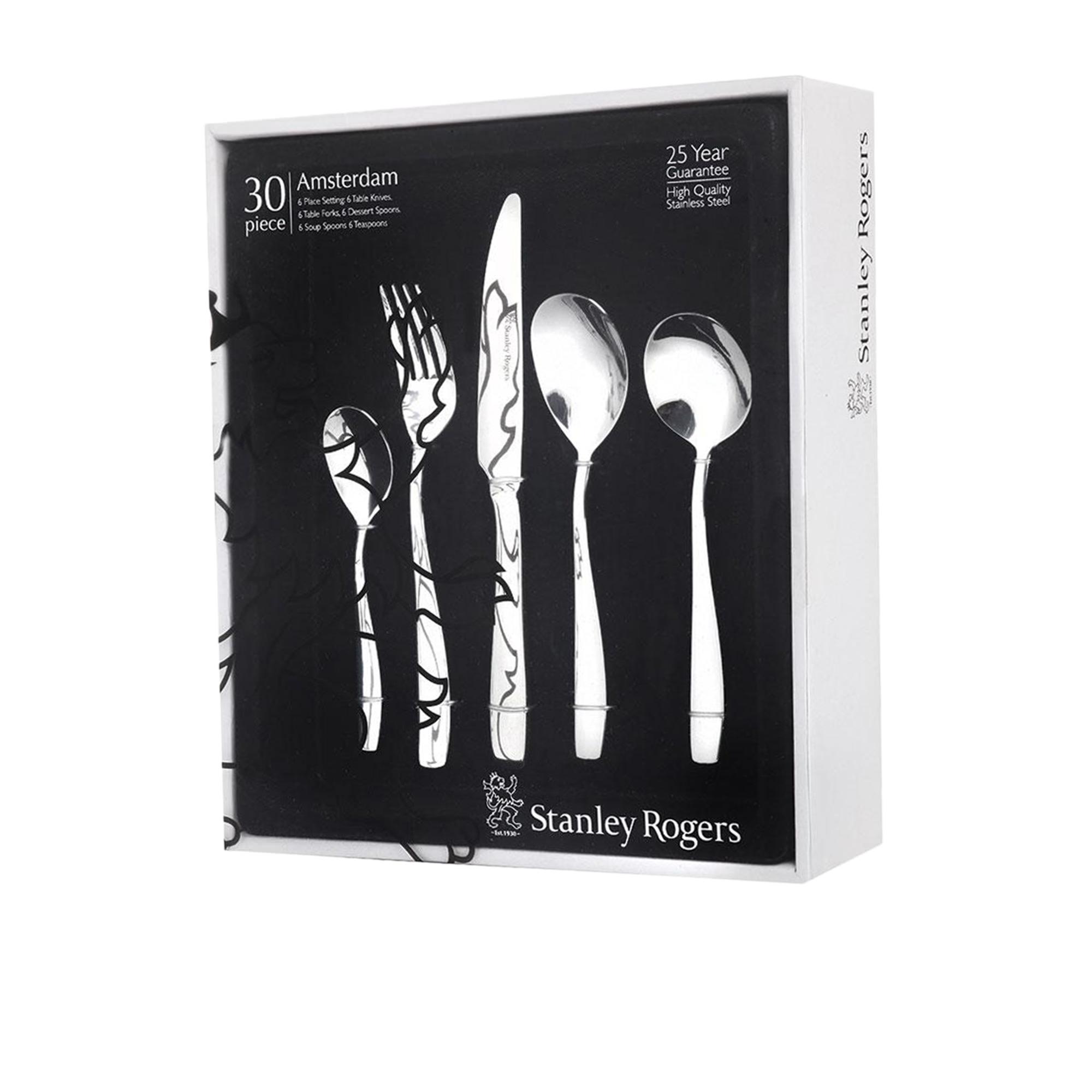 Stanley Rogers Amsterdam Cutlery Set 30pc Image 3
