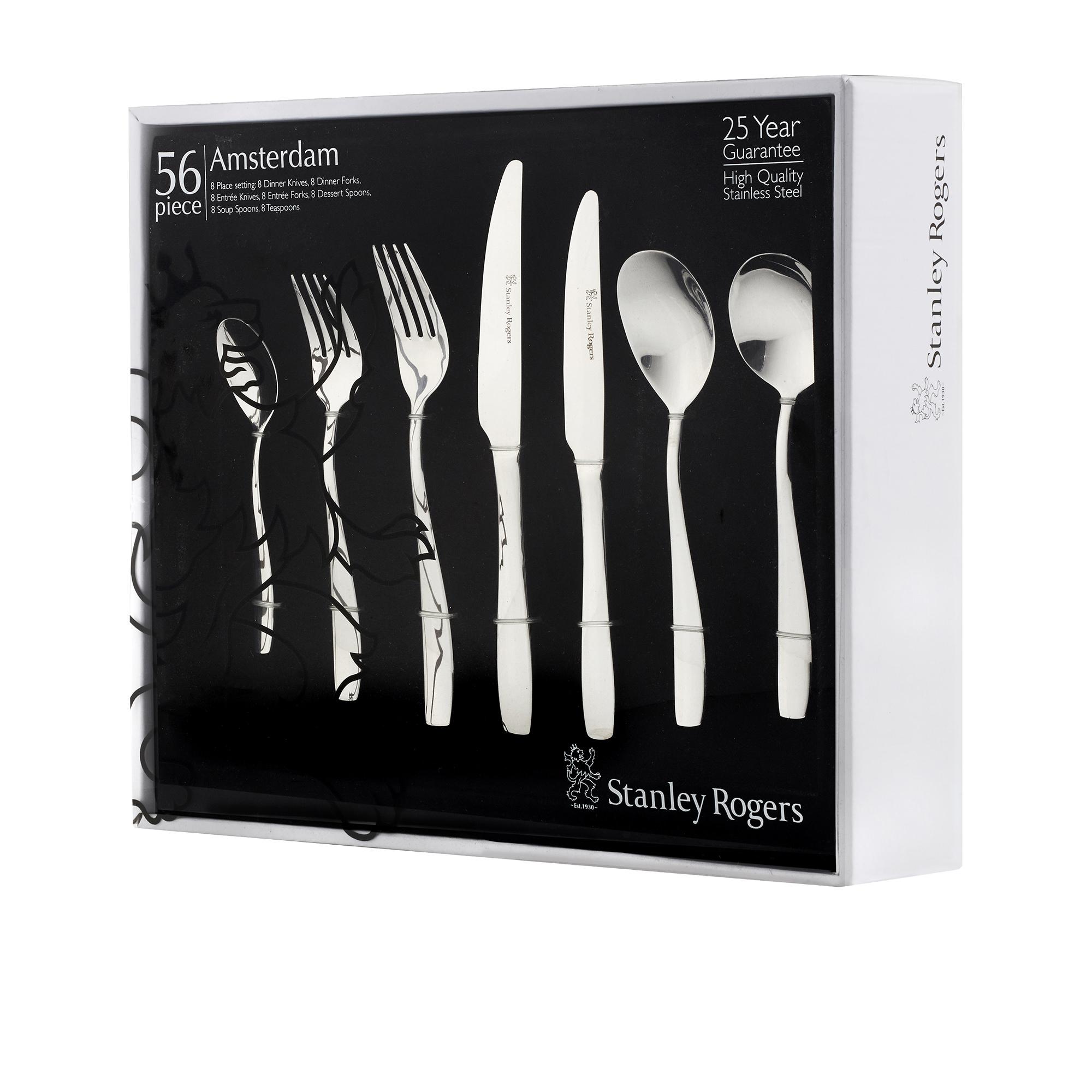 Stanley Rogers Amsterdam Cutlery Set 56pc Image 4