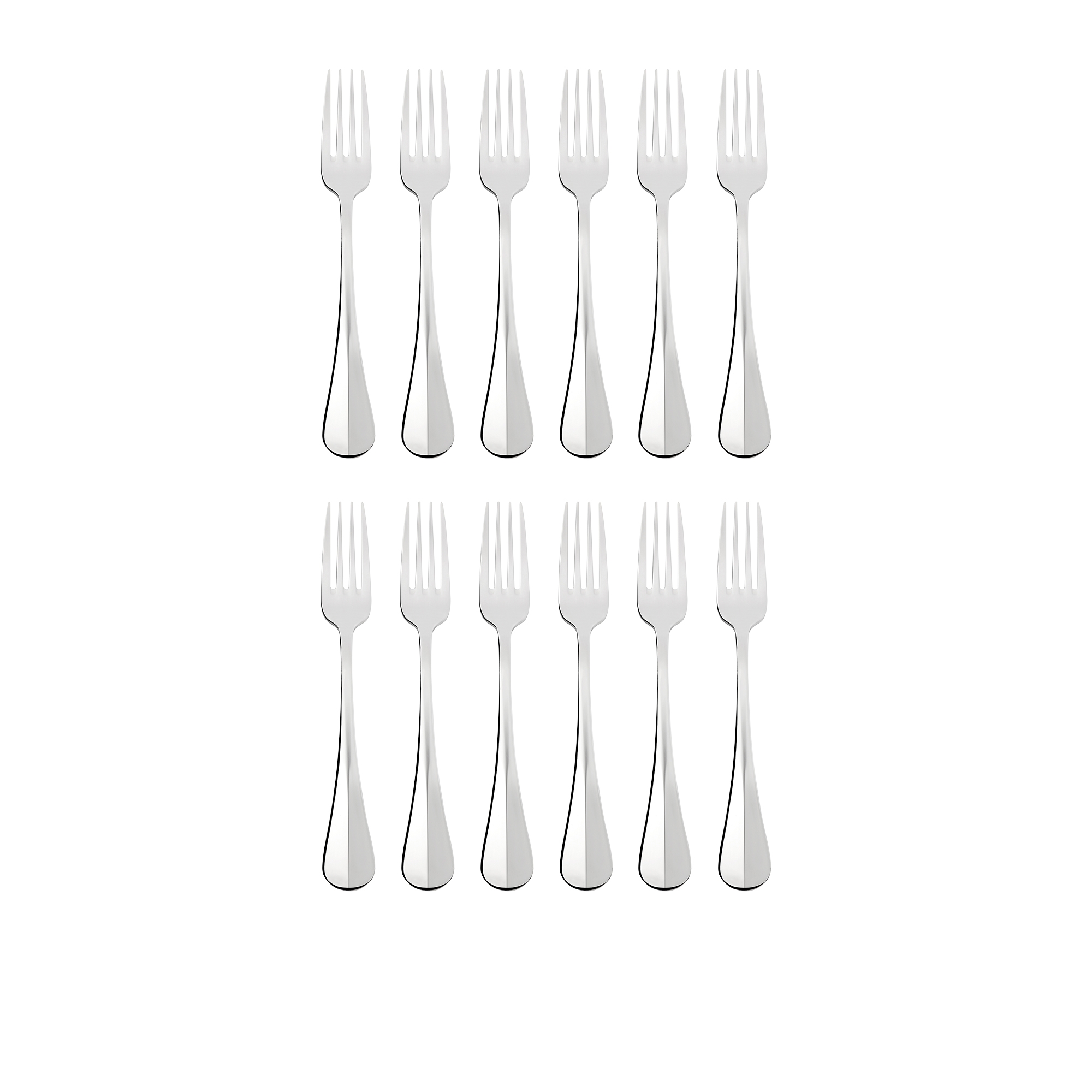 Stanley Rogers Baguette Table Fork Set of 12 Image 1
