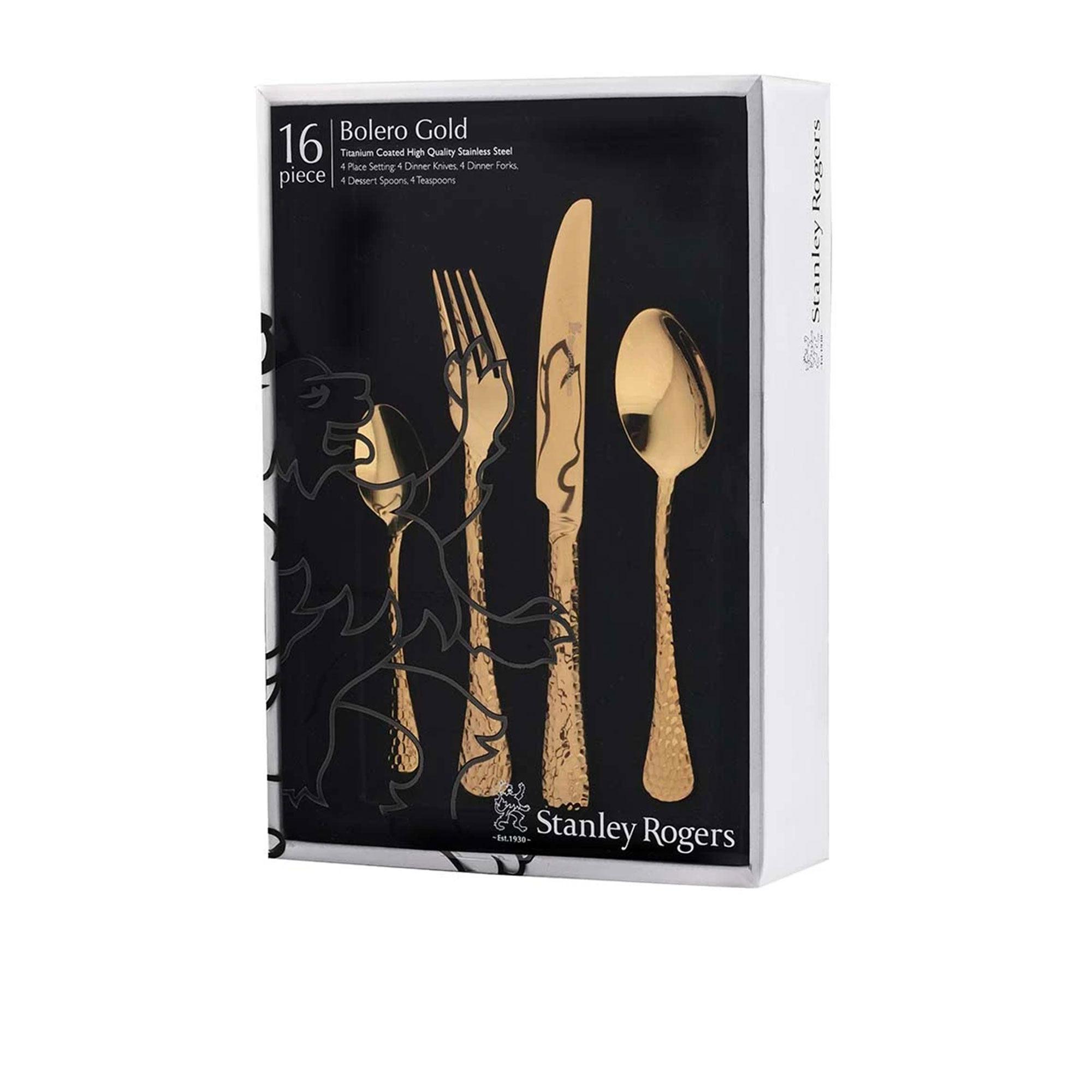 Stanley Rogers Bolero Cutlery Set 16pc Gold Image 5