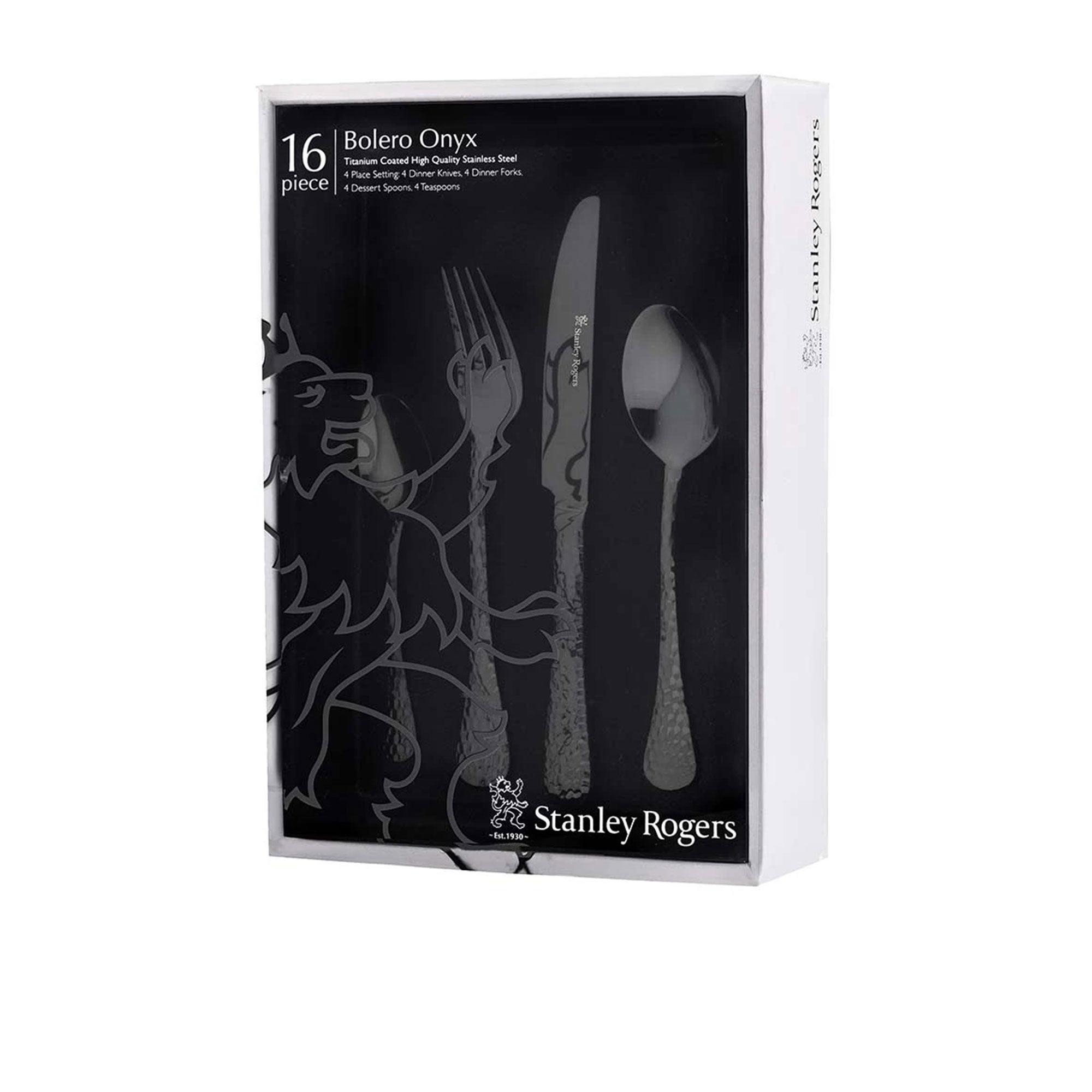 Stanley Rogers Bolero Cutlery Set 16pc Onyx Image 5
