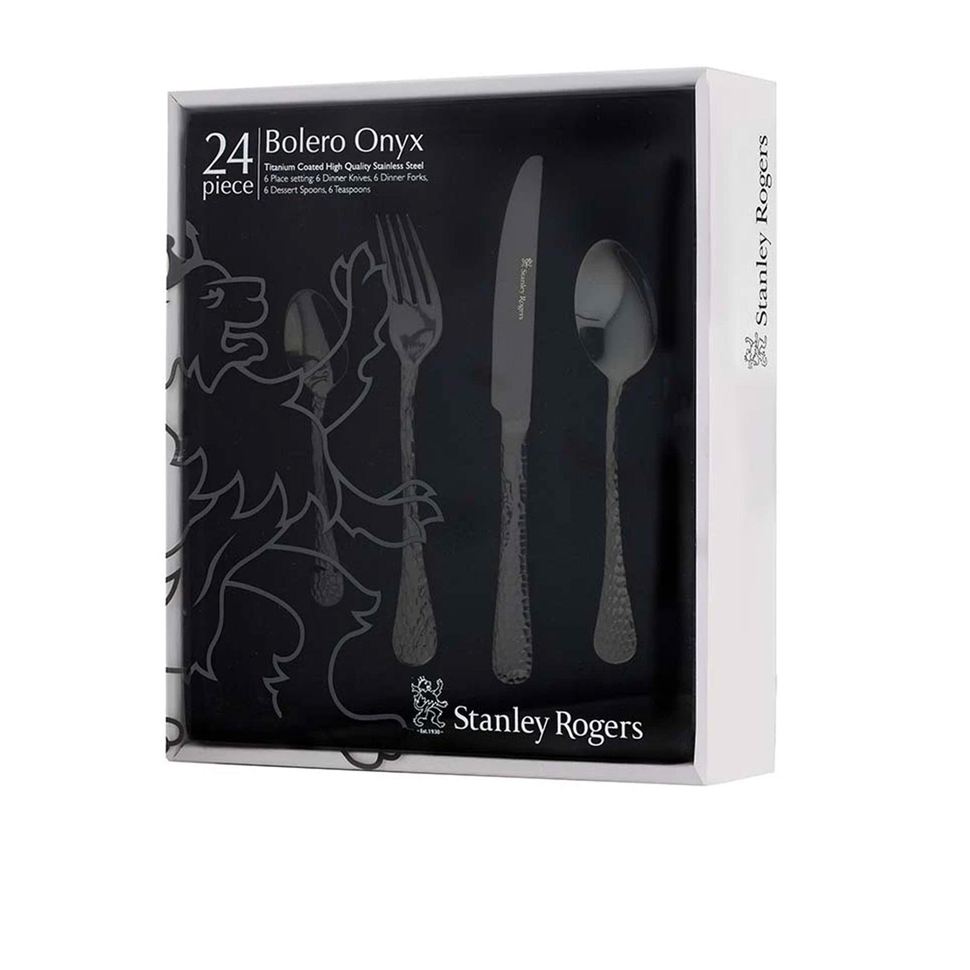 Stanley Rogers Bolero Cutlery Set 24pc Onyx Image 5