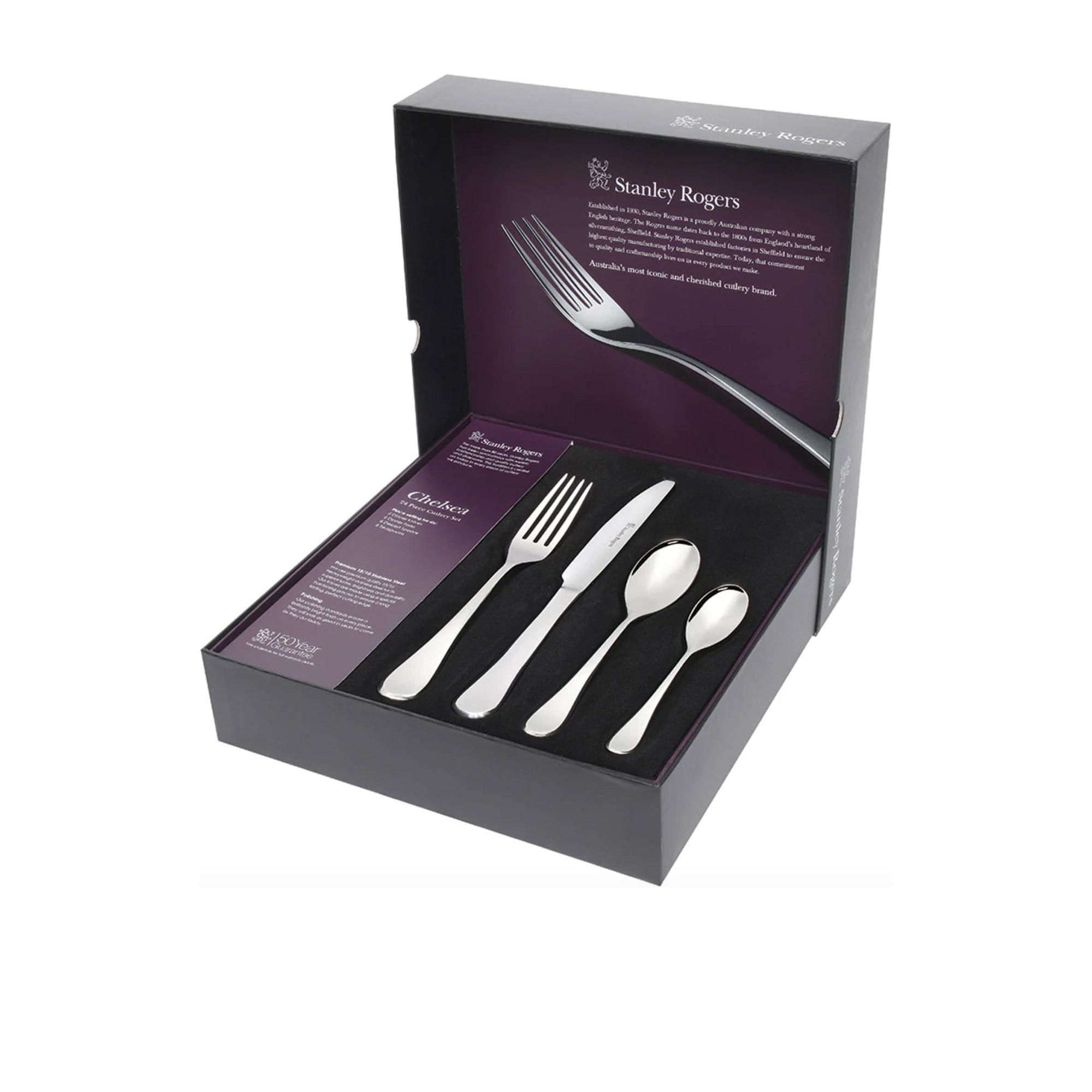 Stanley Rogers Chelsea Cutlery Set 24pc Silver Image 4
