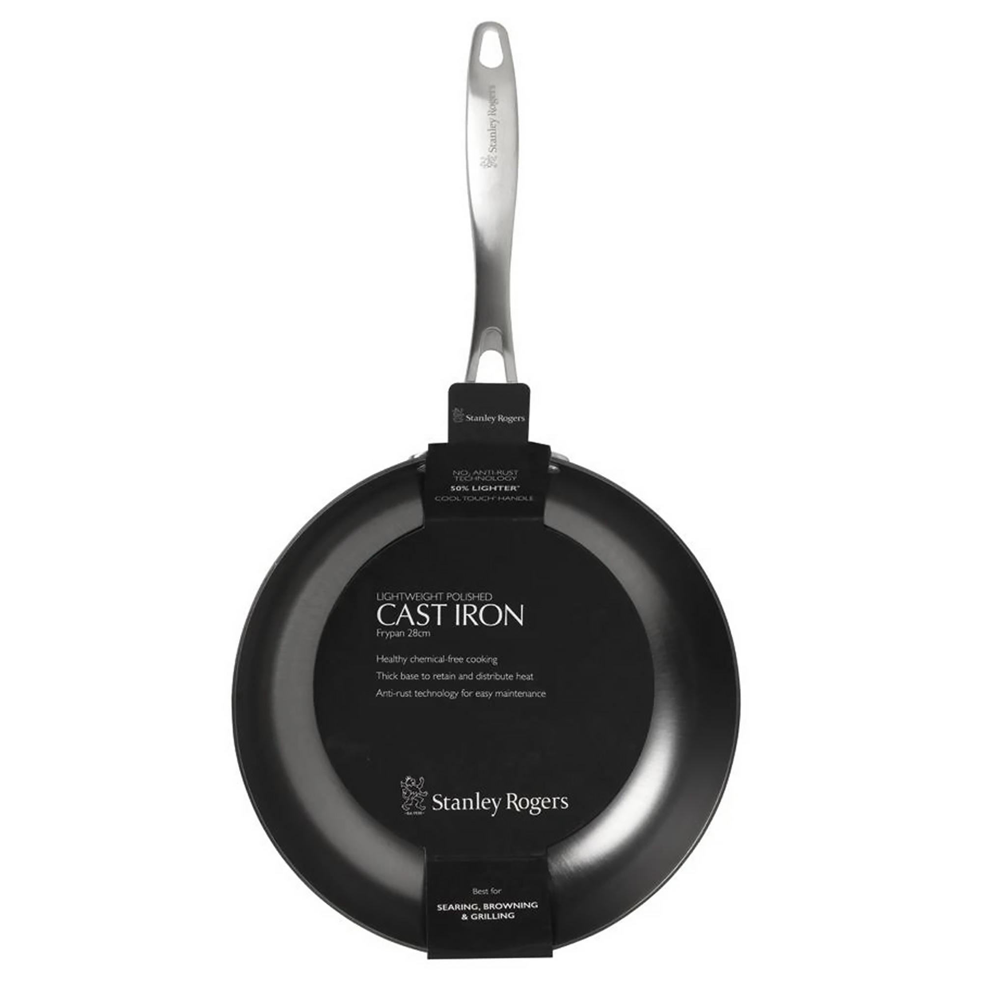 Stanley Rogers Lightweight Cast Iron Frypan 28cm Image 4