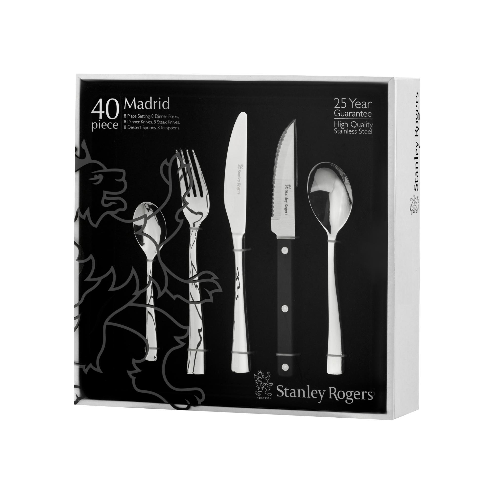 Stanley Rogers Madrid Cutlery Set 40pc Image 4