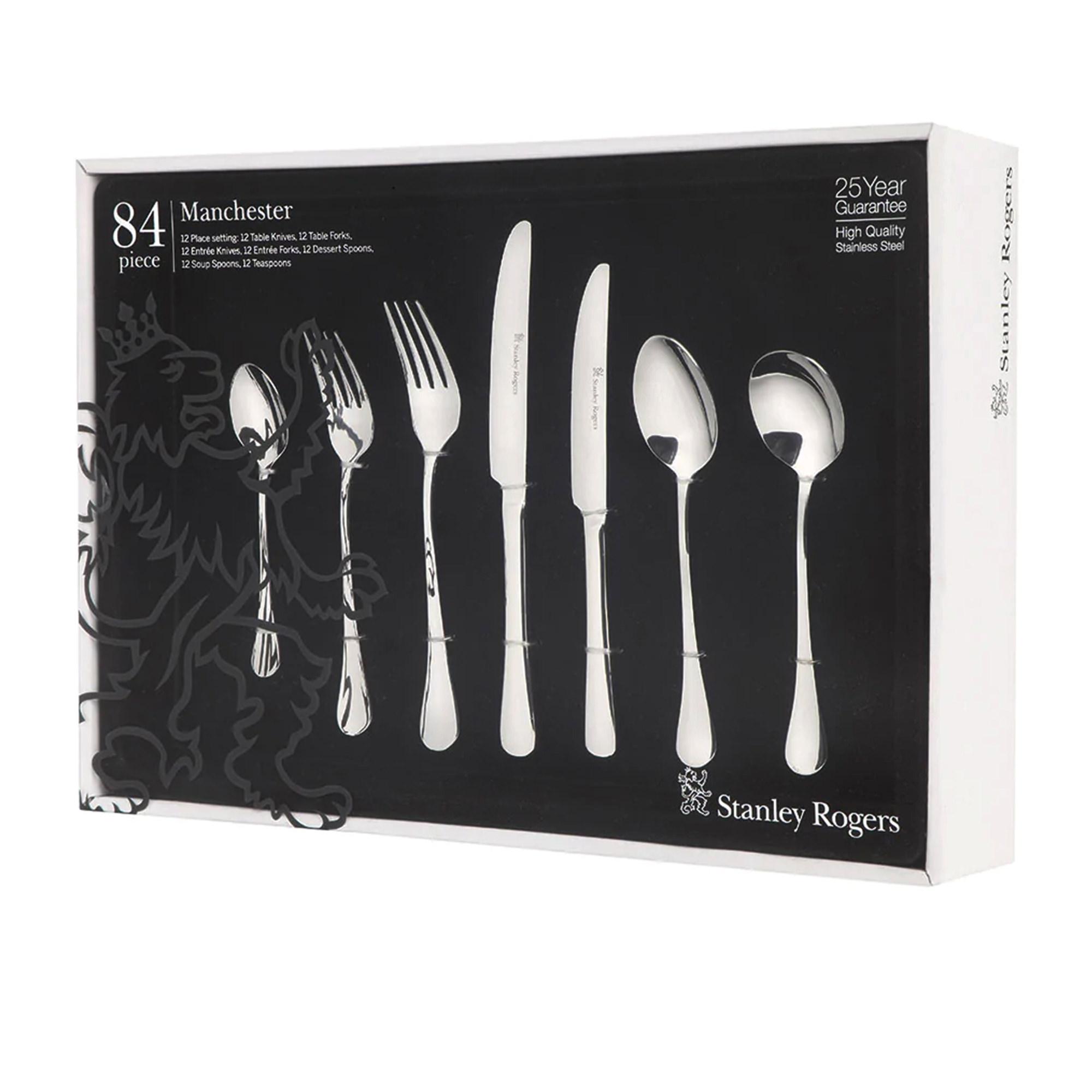 Stanley Rogers Manchester Cutlery Set 84pc Image 2