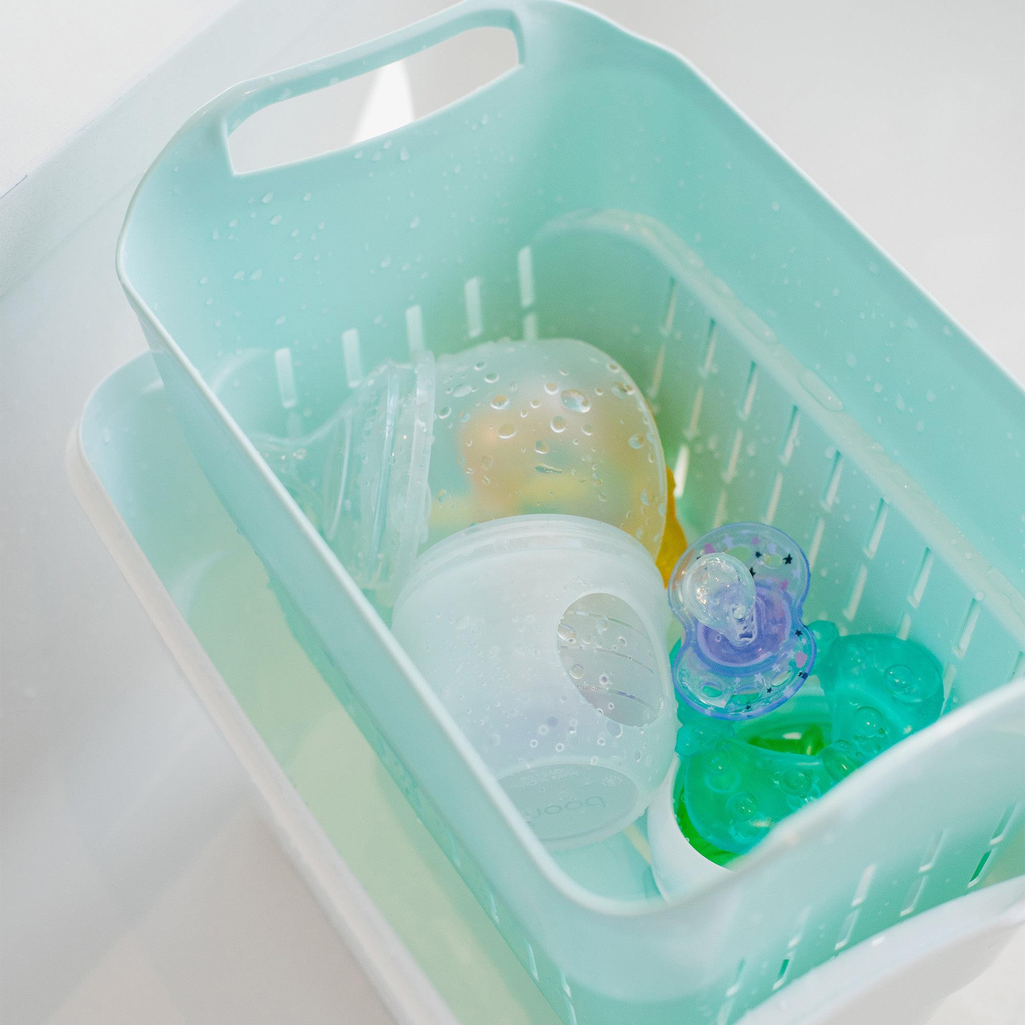 Strucket Mini Soaker Bucket 4.5L Aqua & Clear Image 3