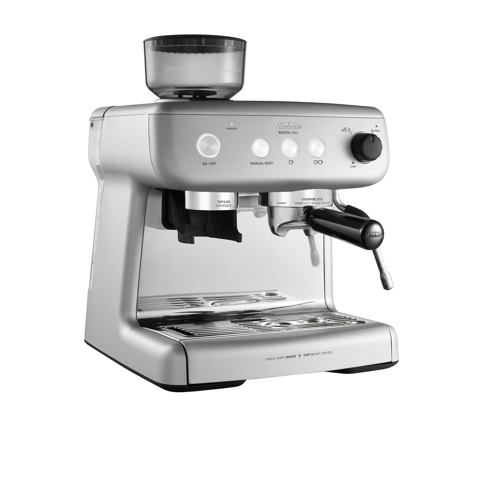 Sunbeam Barista Max EM5300S Espresso Coffee Machine Silver Image 4