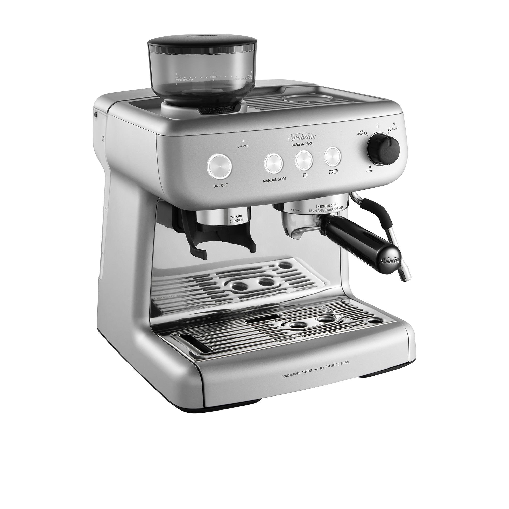 Sunbeam Barista Max EM5300S Espresso Coffee Machine Silver Image 5