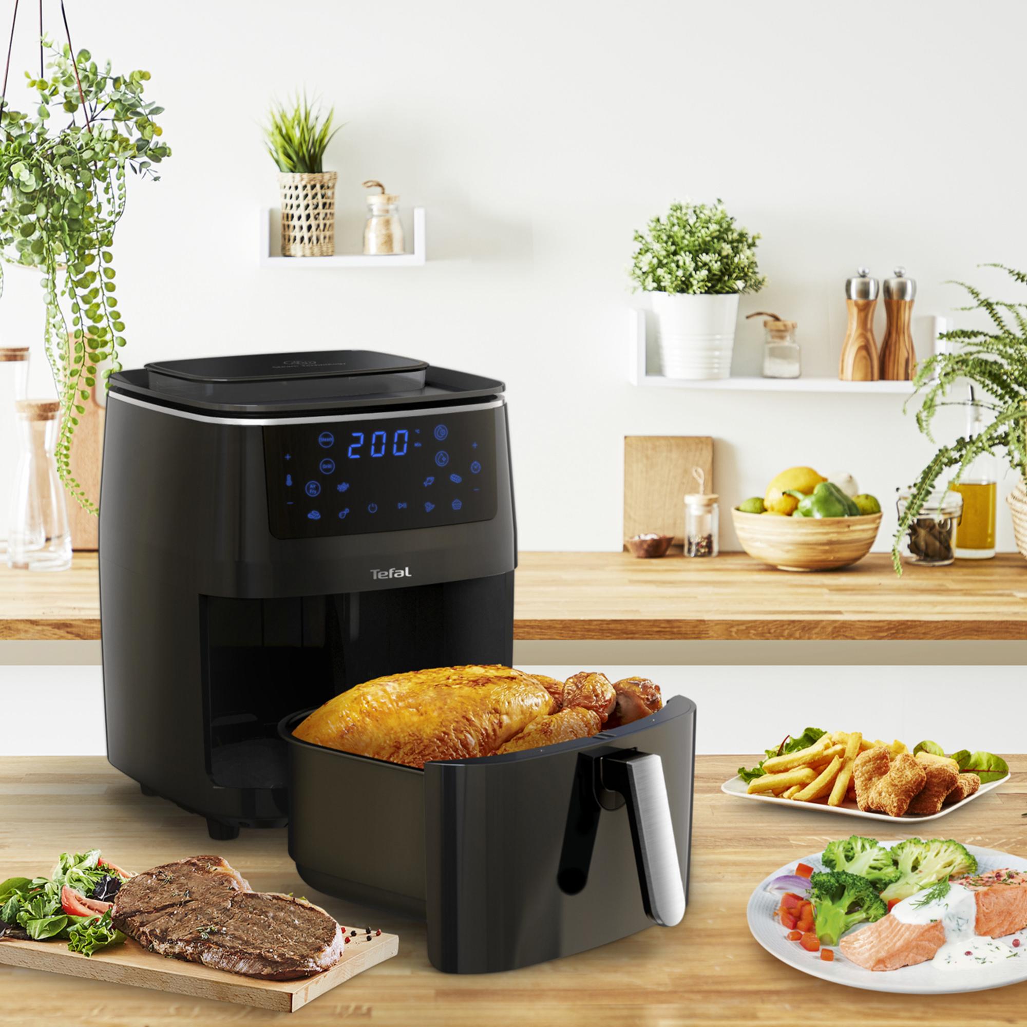 Tefal Easy Fry Grill and Steam FW2018 Air Fryer XXL 6.5L Black Image 4
