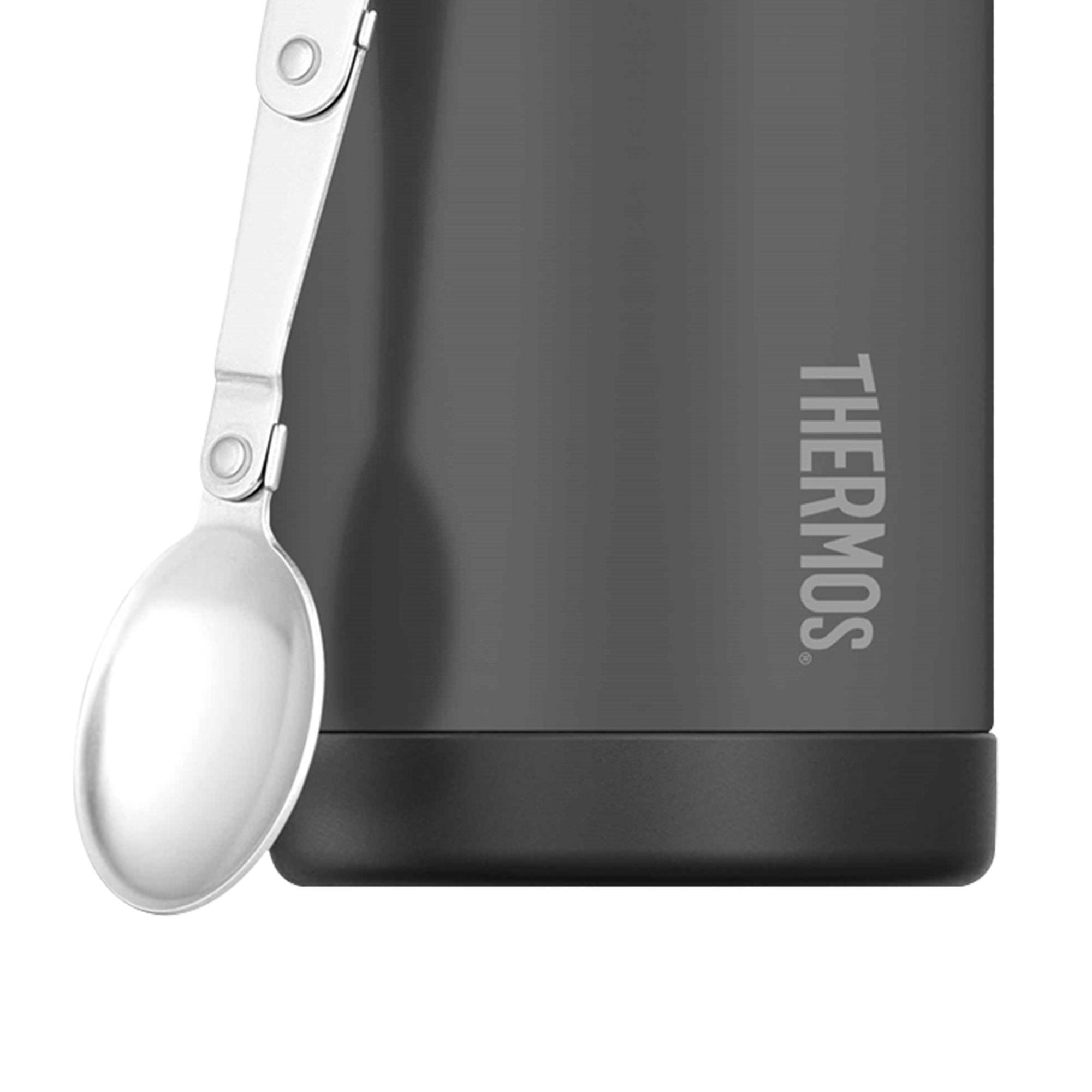 Thermos FUNtainer Insulated Food Jar w/ Spoon 470ml Charcoal Image 3