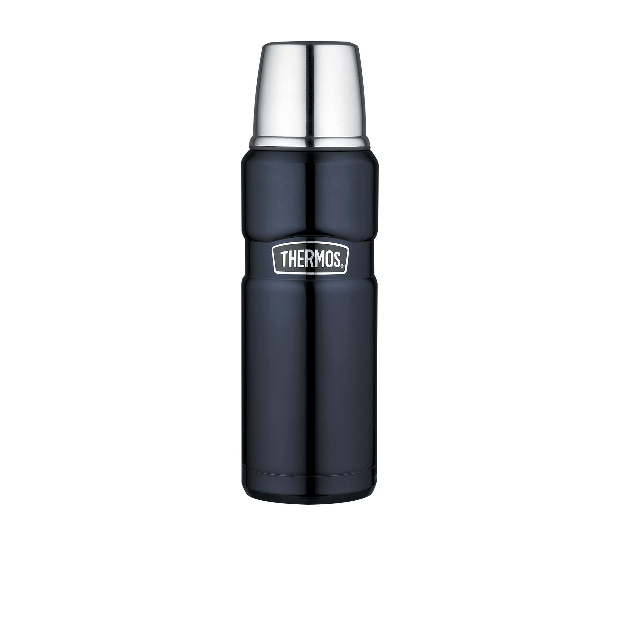 Thermos Stainless King Insulated Flask 470ml Midnight Blue Image 1