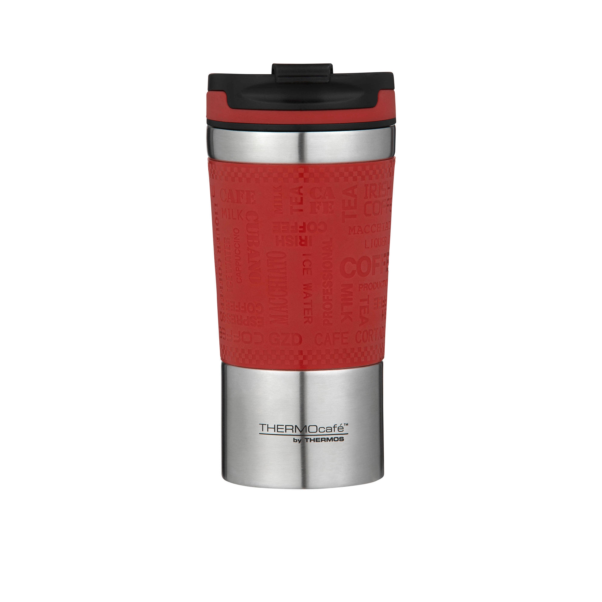 Thermos THERMOcafe Insulated Travel Cup 350ml Dark Red Image 1