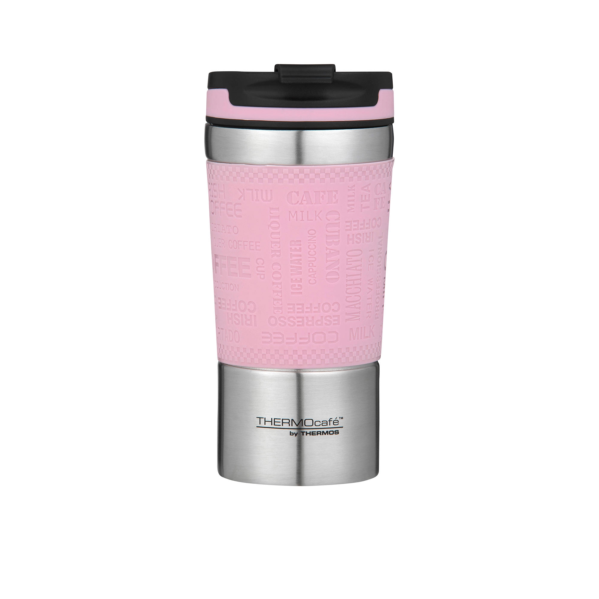 Thermos Thermocafe Insulated Travel Cup 350ml Pink Image 1