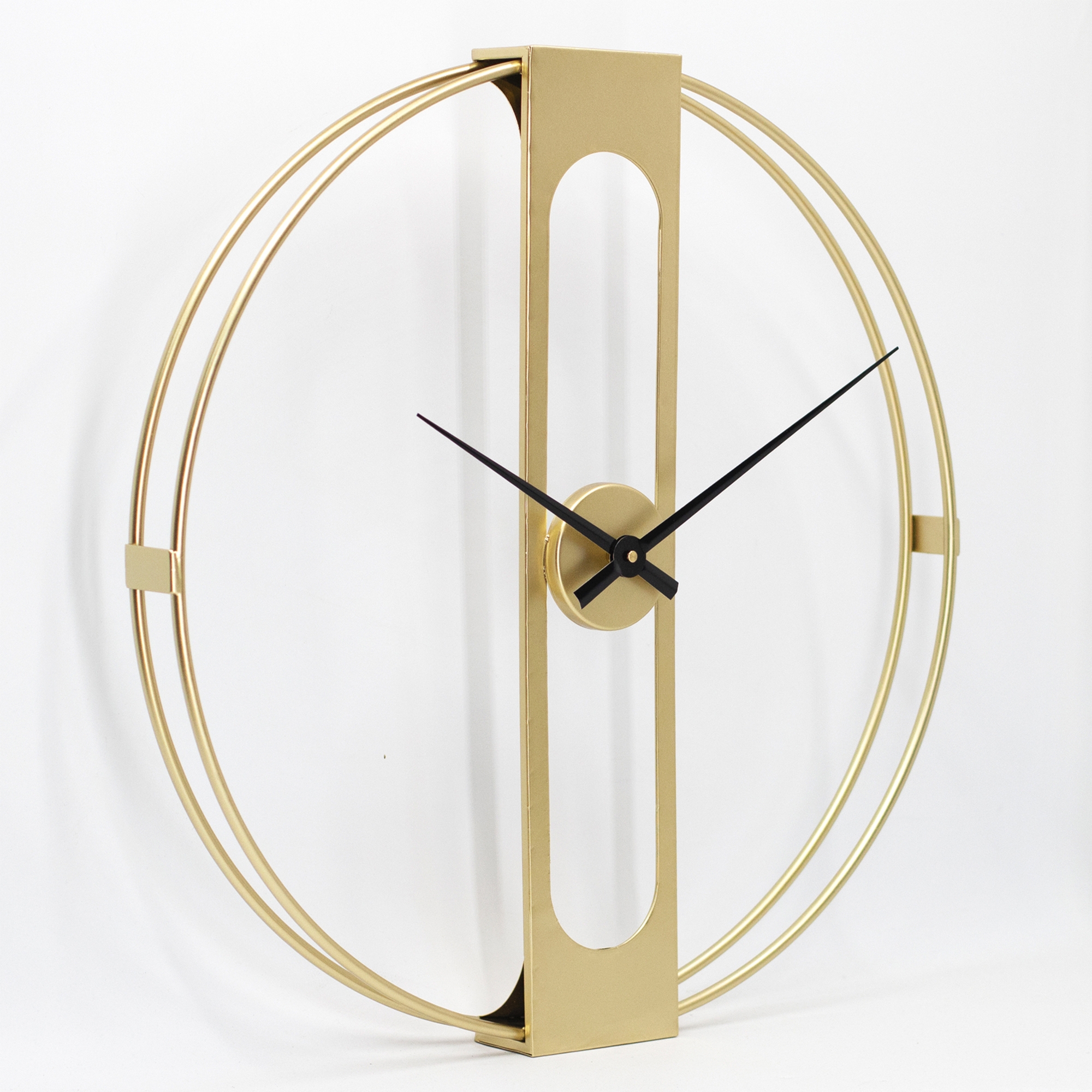Toki Clover Wall Clock 60cm Gold Image 2