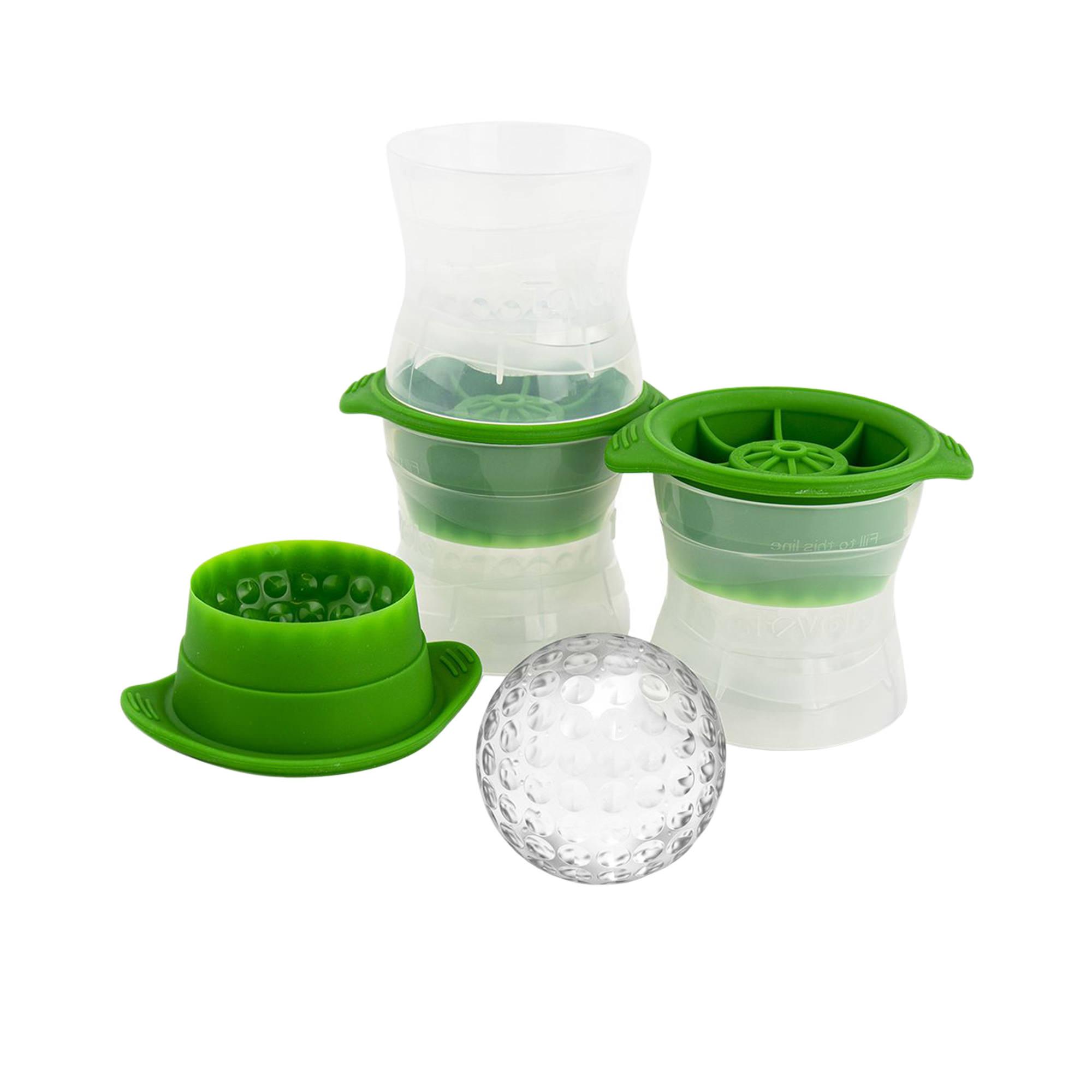 Tovolo Golf Ball Ice Mould Set of 3 Green Image 1