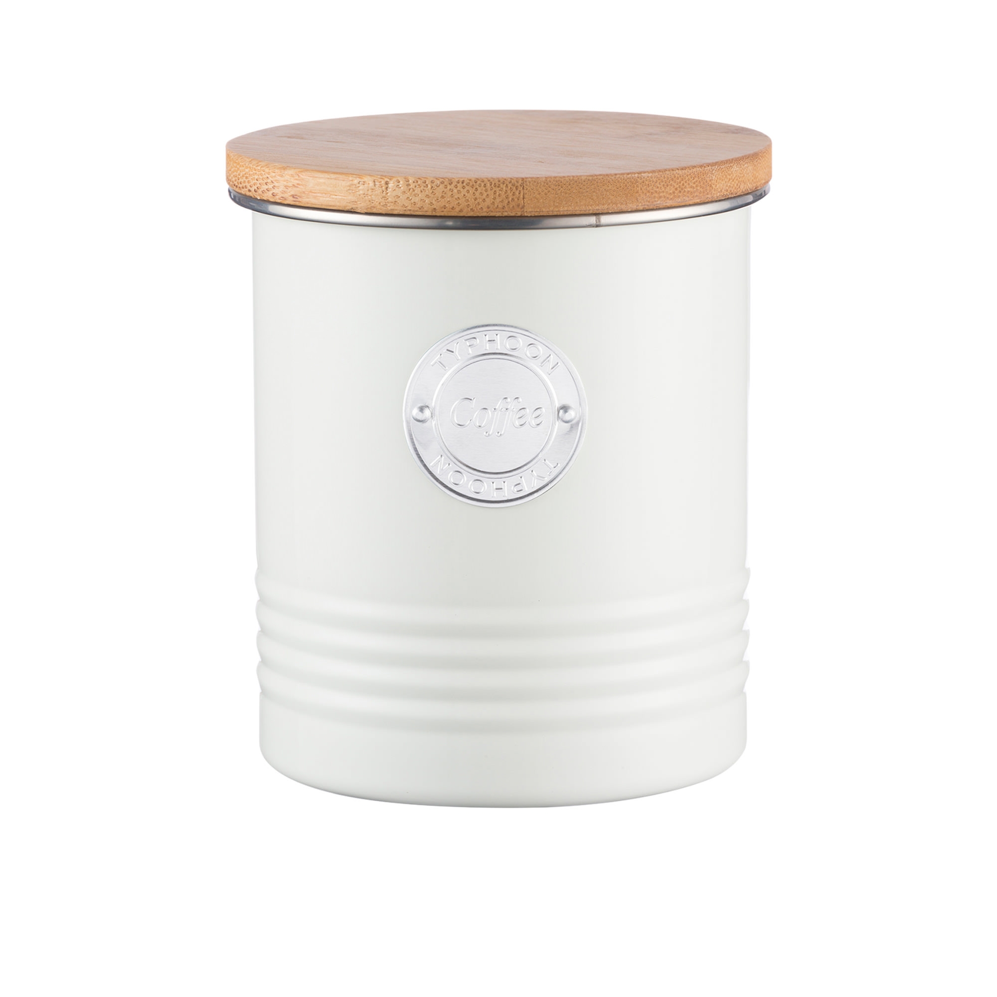 Typhoon Living Coffee Canister 1L Cream Image 1