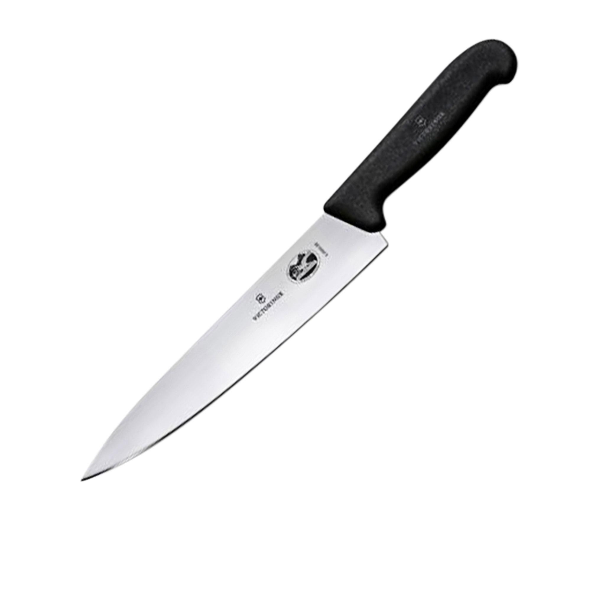 Victorinox Cook's Broad Blade Carving Knife 28cm Black Image 1