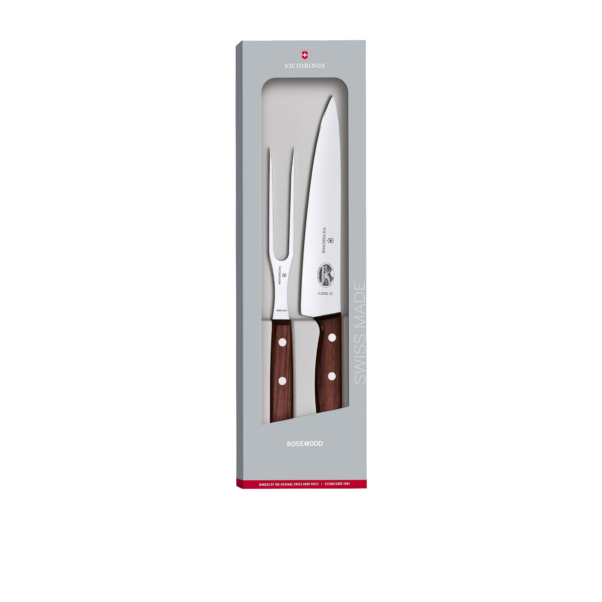 Victorinox Rosewood 2pc Carving Knife Set Image 1