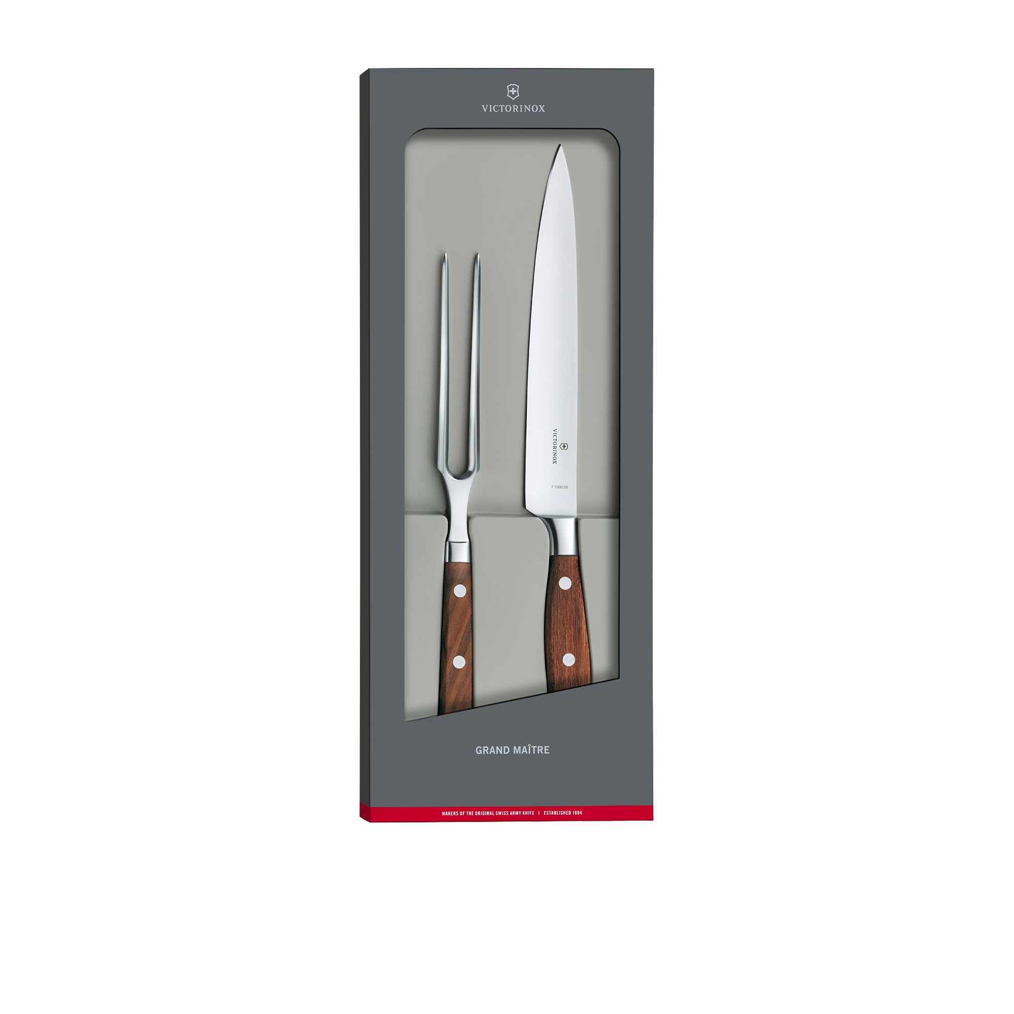 Victorinox Rosewood 2pc Forged Carving Knife Set Image 1