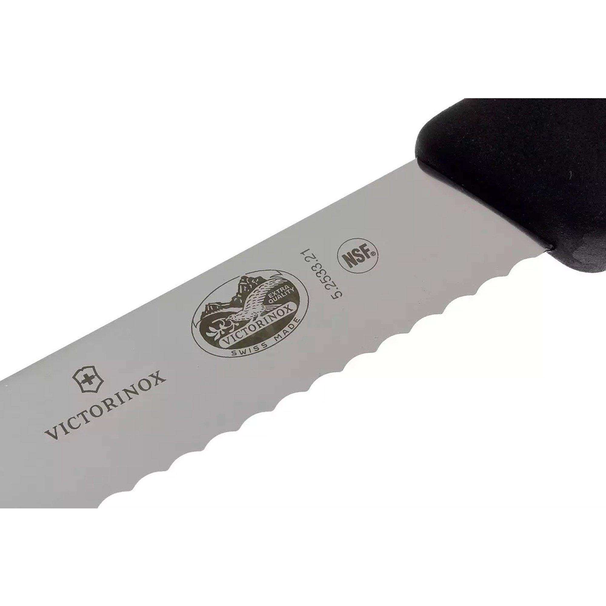 Victorinox Serrated Bread Knife 21cm Black Image 3