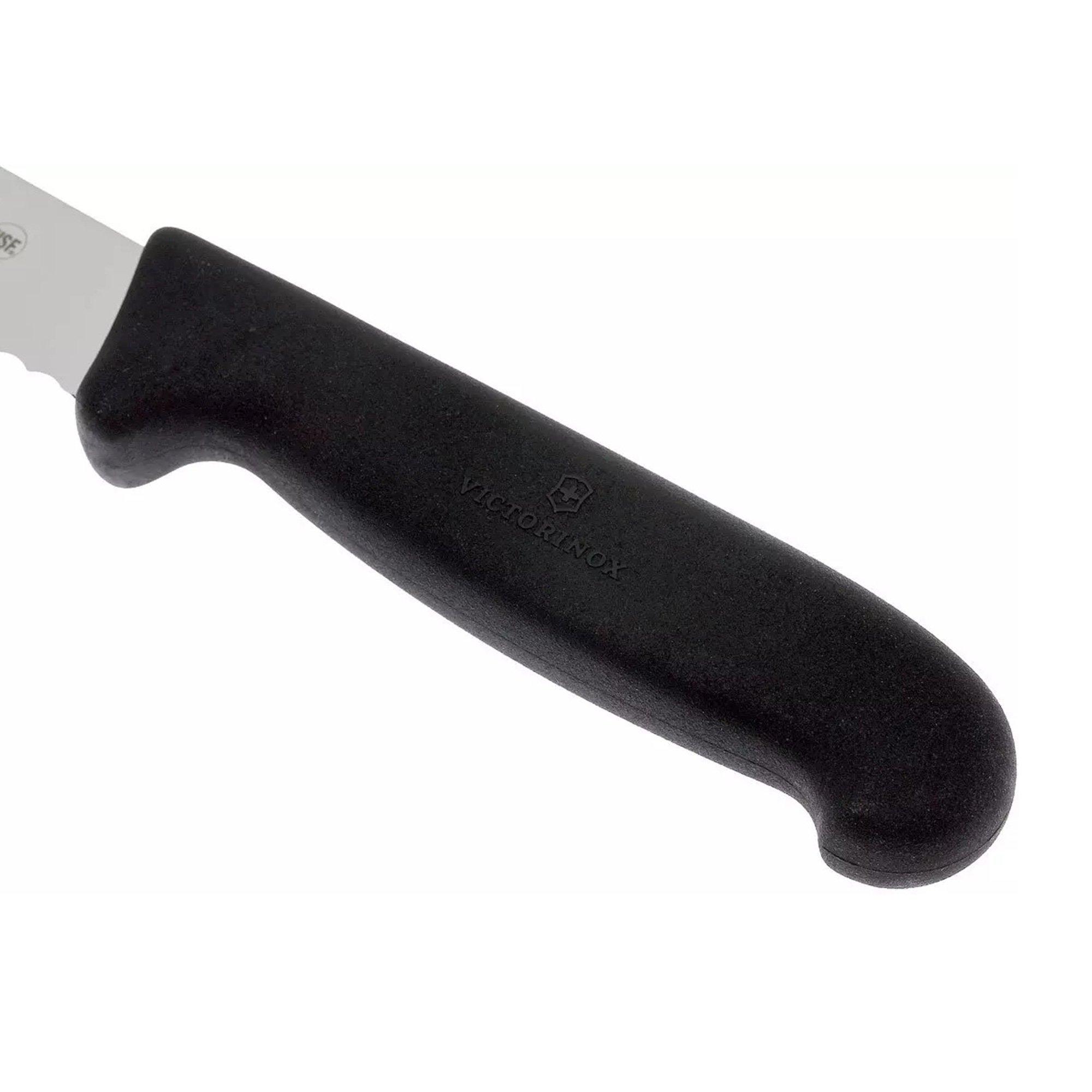 Victorinox Serrated Bread Knife 21cm Black Image 4