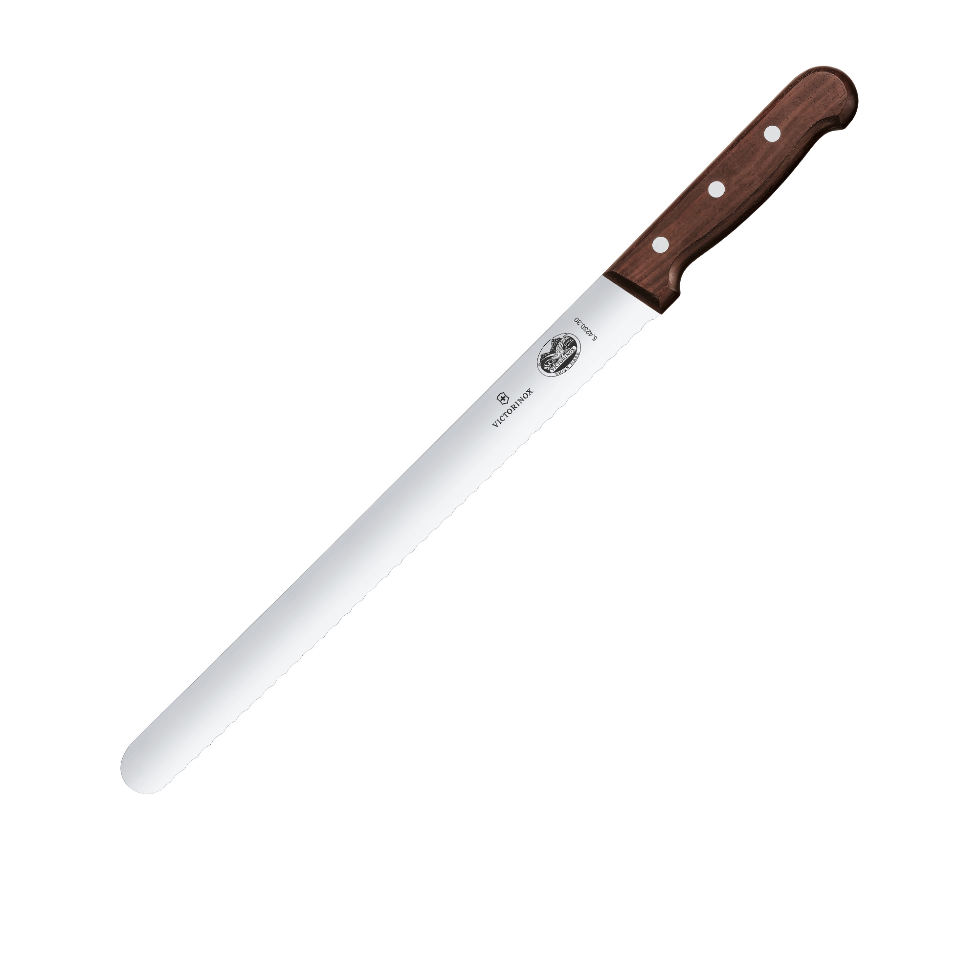 Victorinox Serrated Slicing Knife 30cm Rosewood Image 1