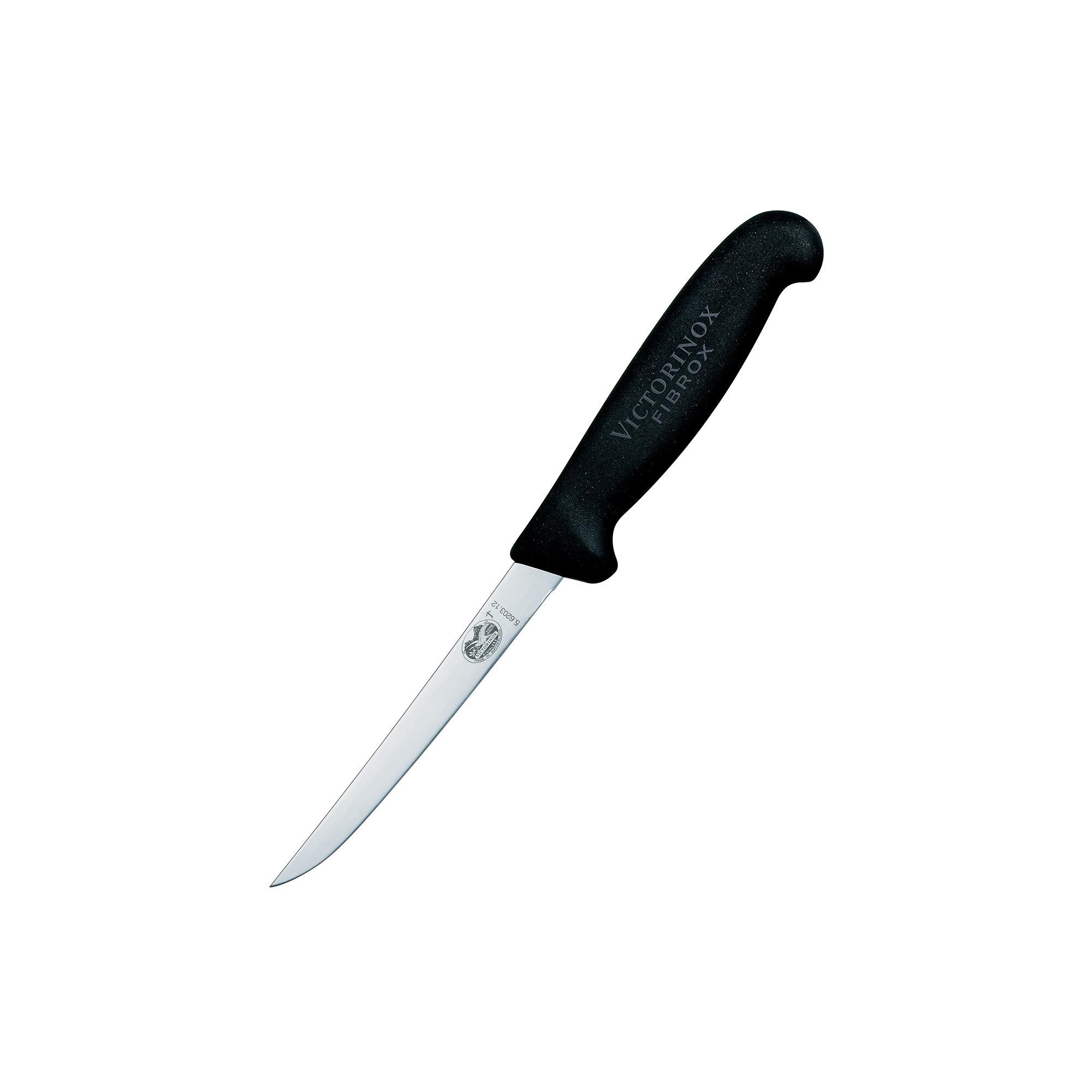 Victorinox Straight Extra Narrow Boning Knife 9cm Black Image 1