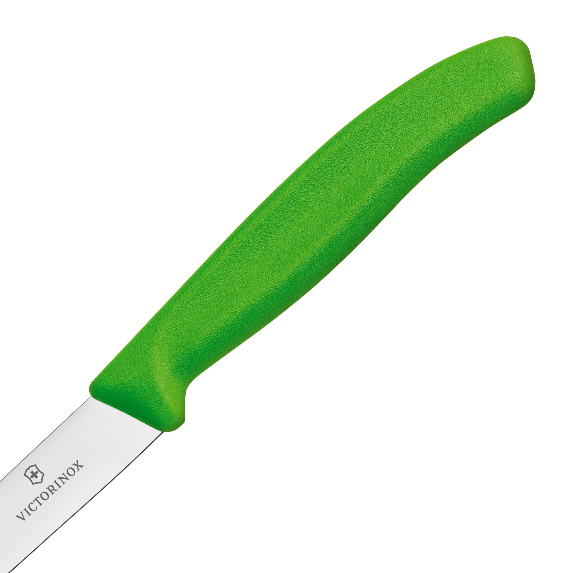 Victorinox Swiss Classic Pointed Tip Vegetable Knife 10cm Green Image 3