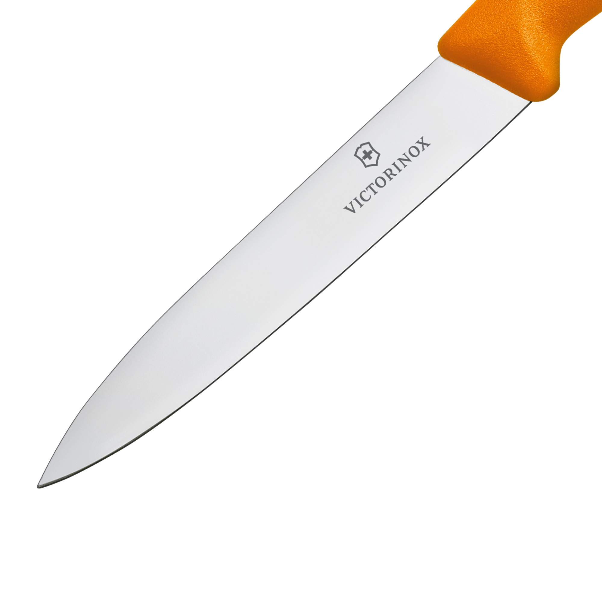 Victorinox Swiss Classic Pointed Tip Vegetable Knife 10cm Orange Image 2
