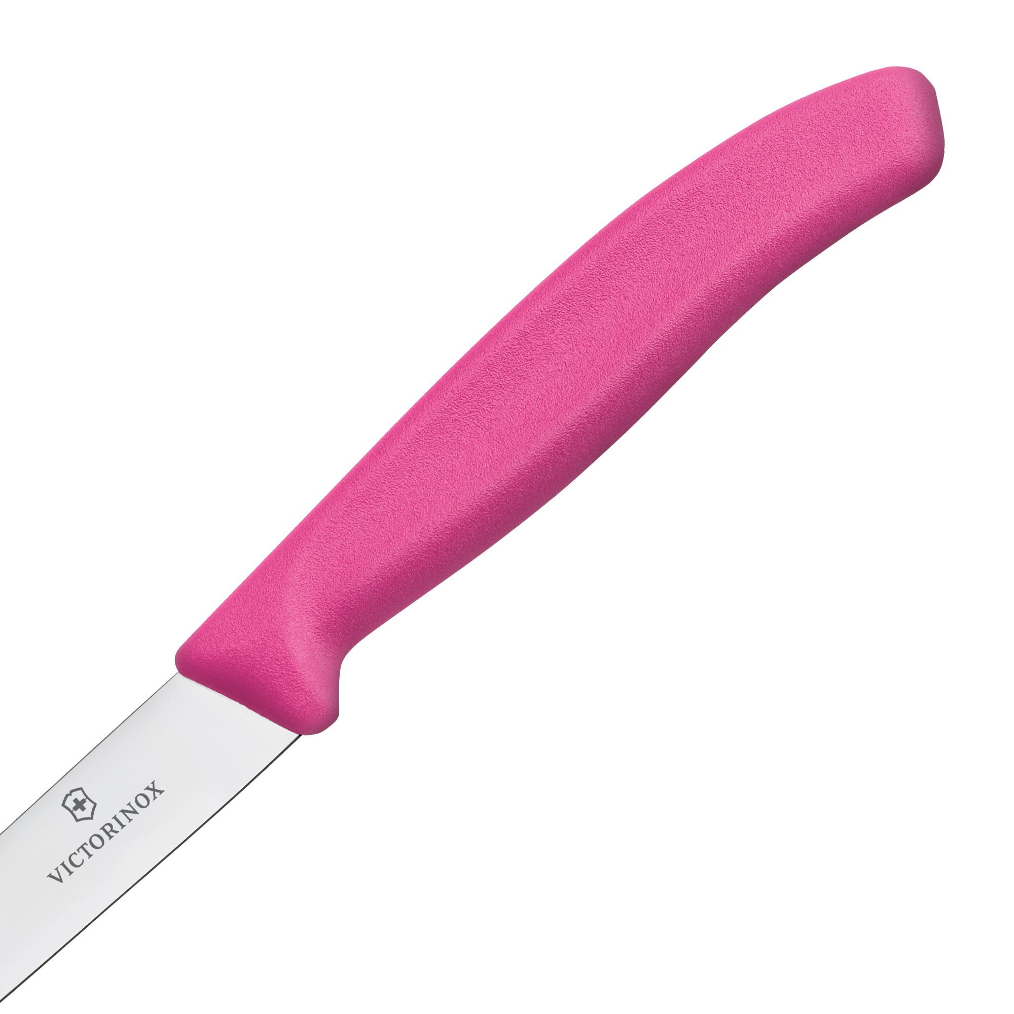 Victorinox Swiss Classic Pointed Tip Vegetable Knife 10cm Pink Image 3