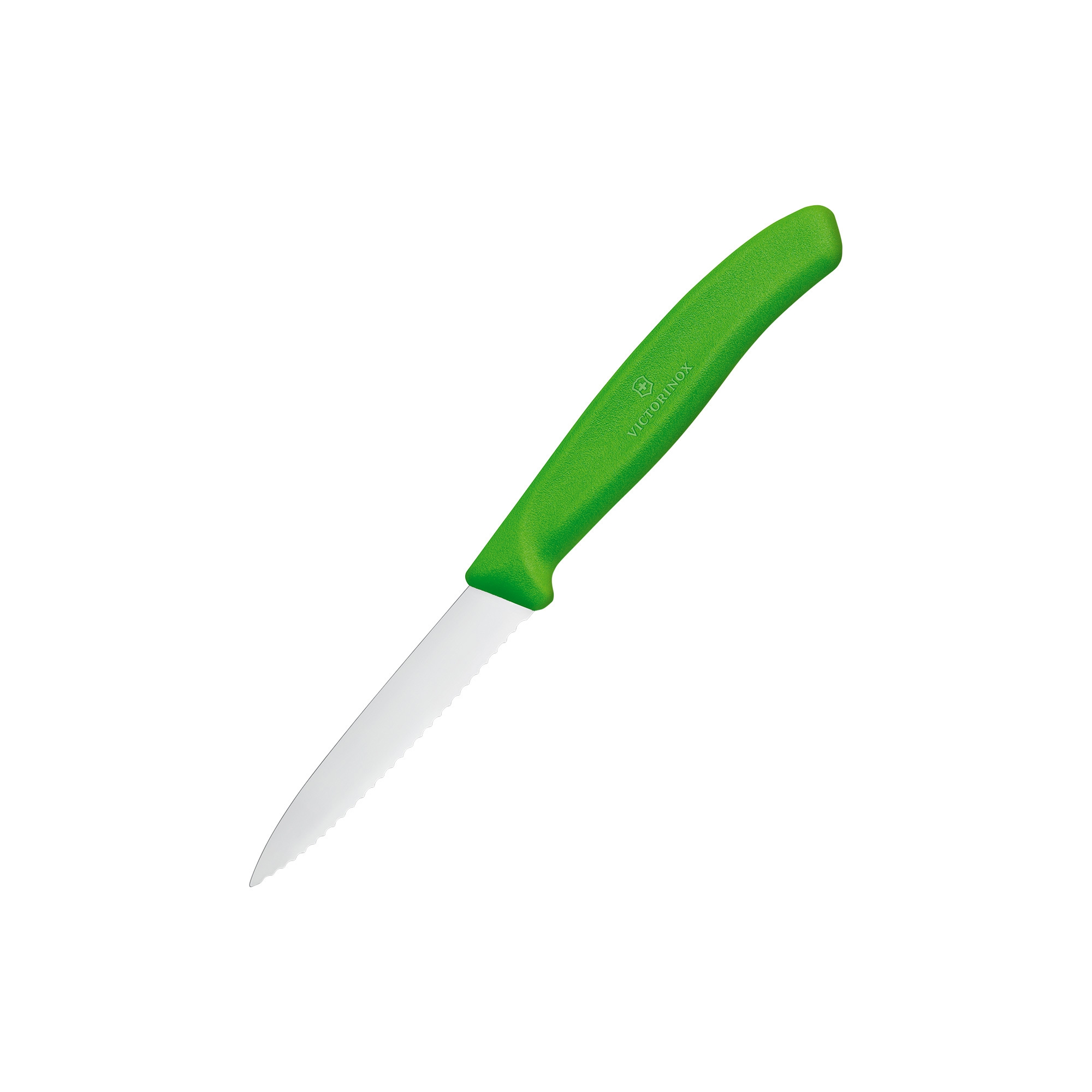 Victorinox Swiss Classic Serrated Paring Knife 8cm Green Image 1