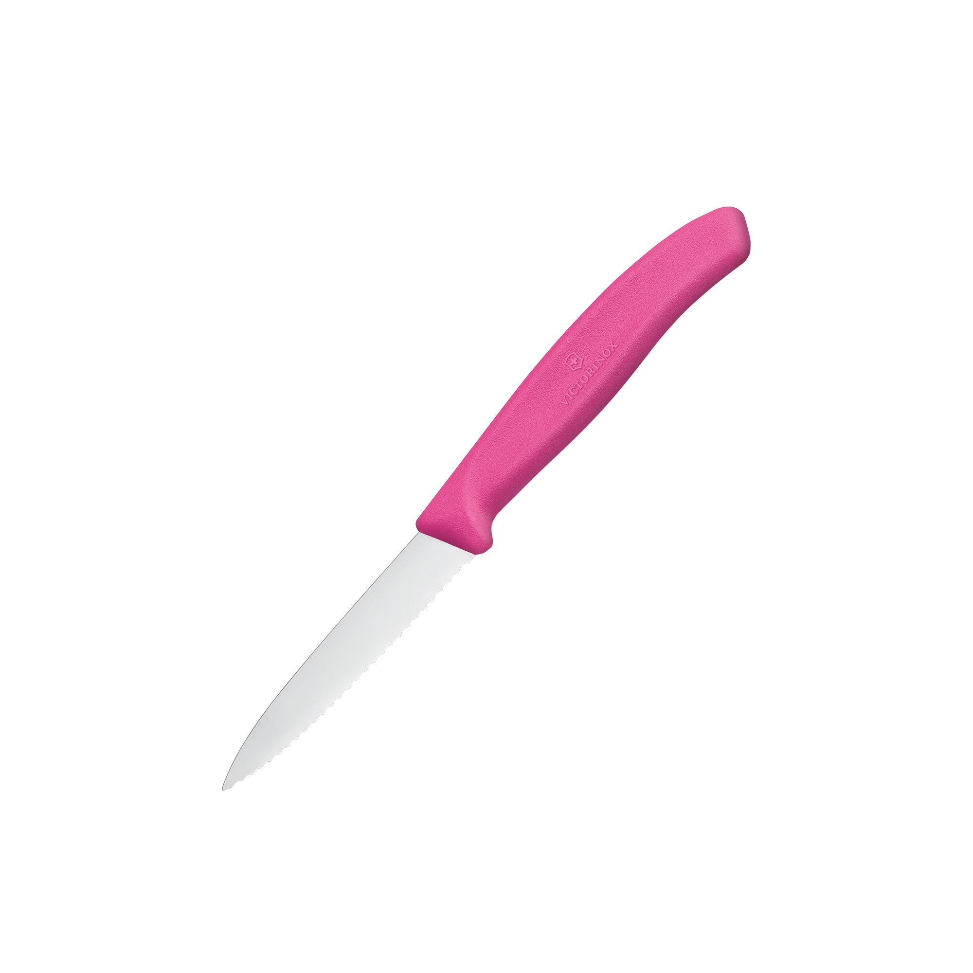 Victorinox Swiss Classic Serrated Paring Knife 8cm Pink Image 1