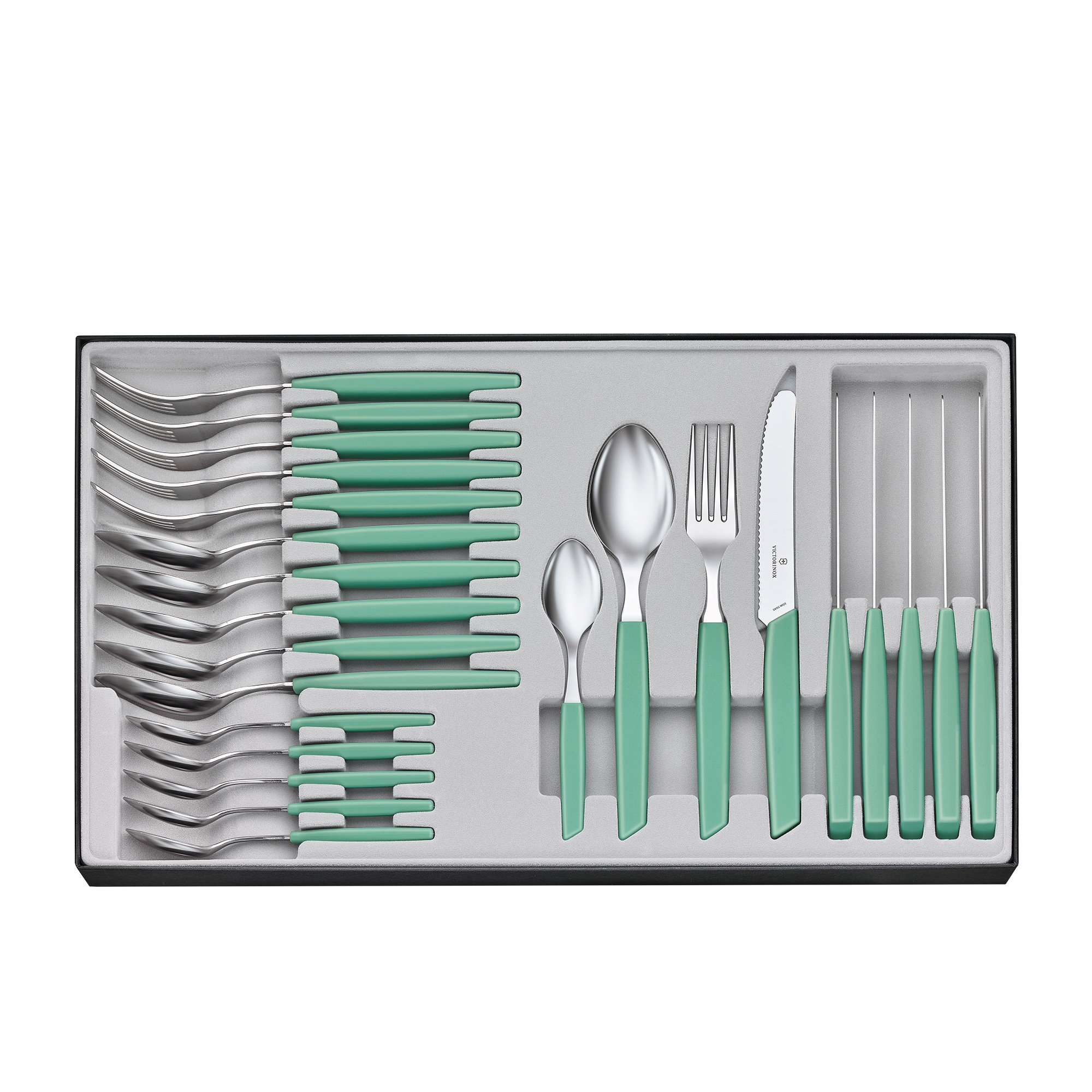 Victorinox Swiss Modern Cutlery Set 24pc Mint Image 1