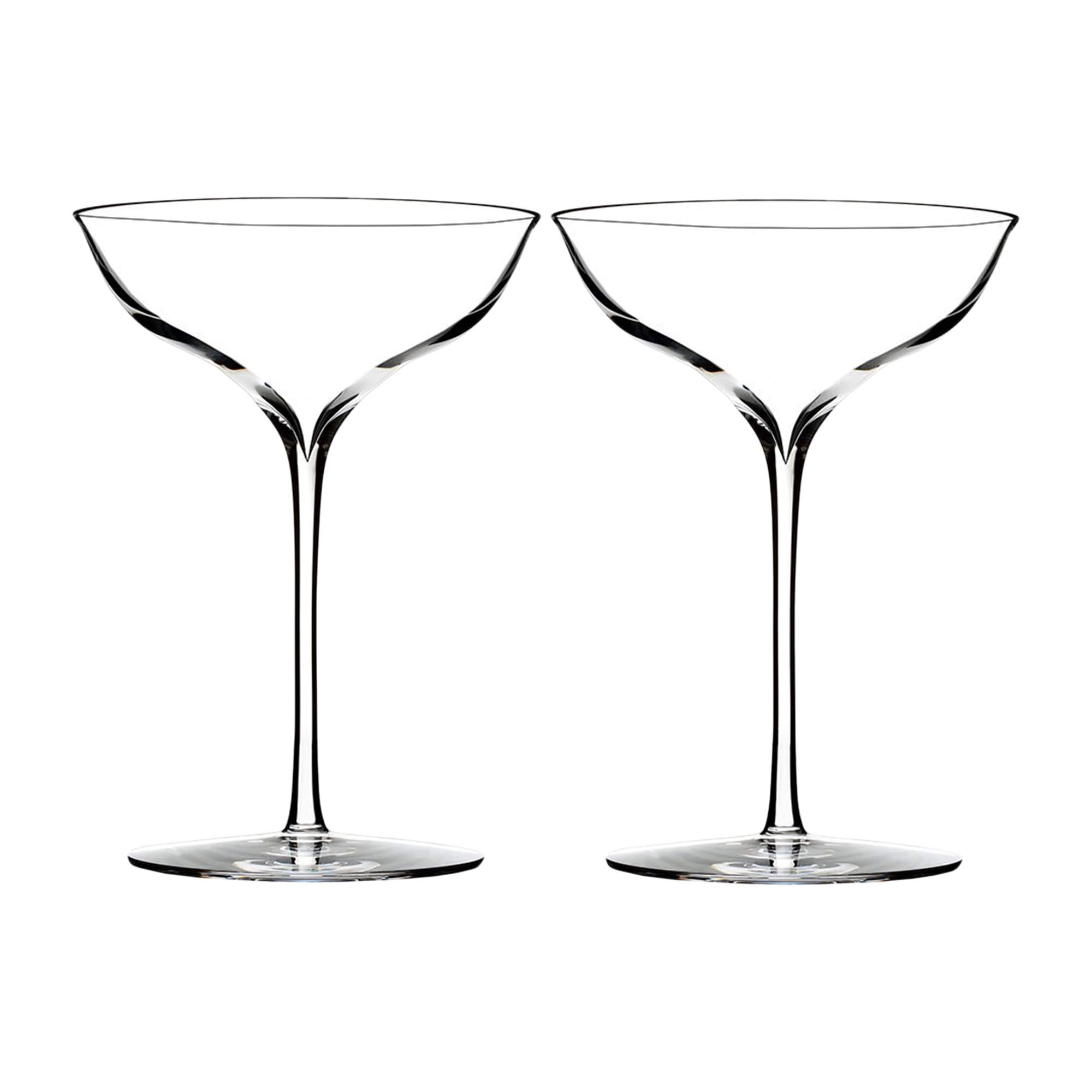 Waterford Elegance Belle Coupe Glass 220ml Set of 2 Image 1