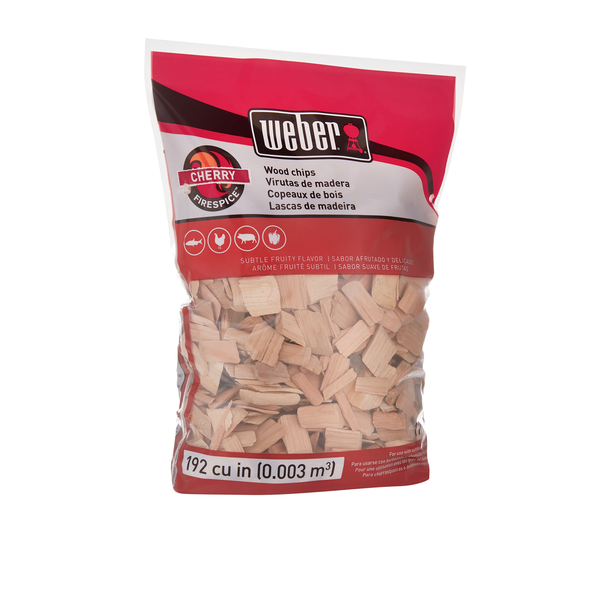 Weber Cherry Wood Chips 900g Image 3