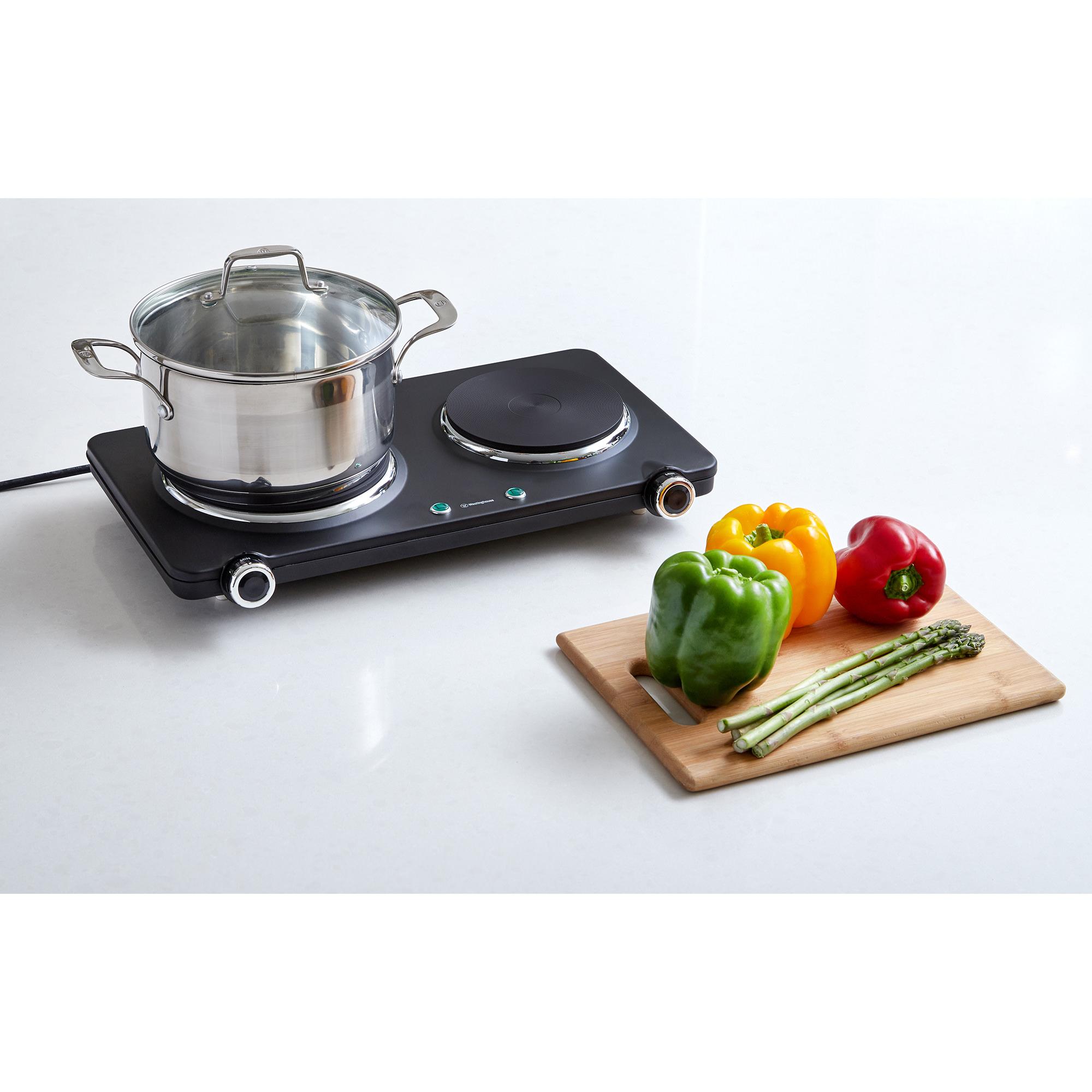 Westinghouse Double Electric Hotplate Black Image 4